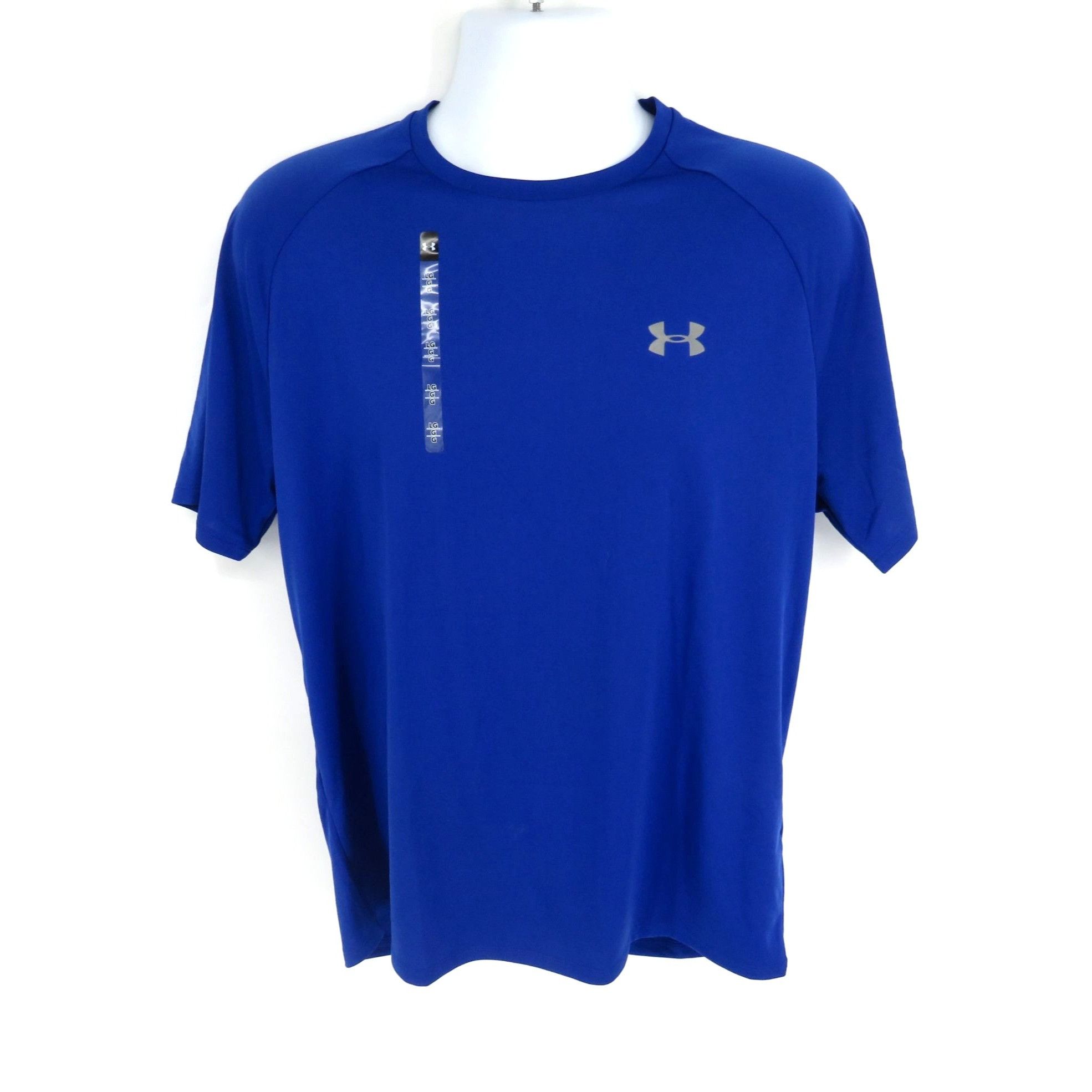 Under Armour Under Armour Mens Blue Short Sleeve T-Shirt Large Lightweigh Size US L / EU 52-54 / 3 - 1 Thumbnail
