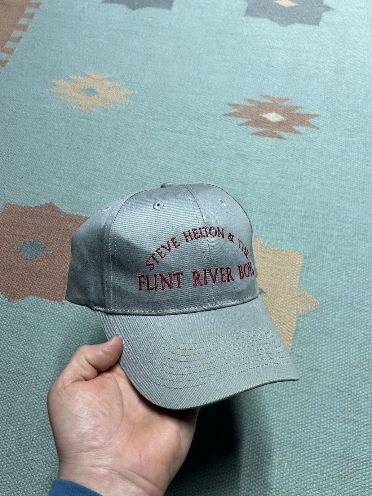 Vintage Vtg strap hat Steve Helton flint river boys country bluegras Size ONE SIZE - 1 Thumbnail