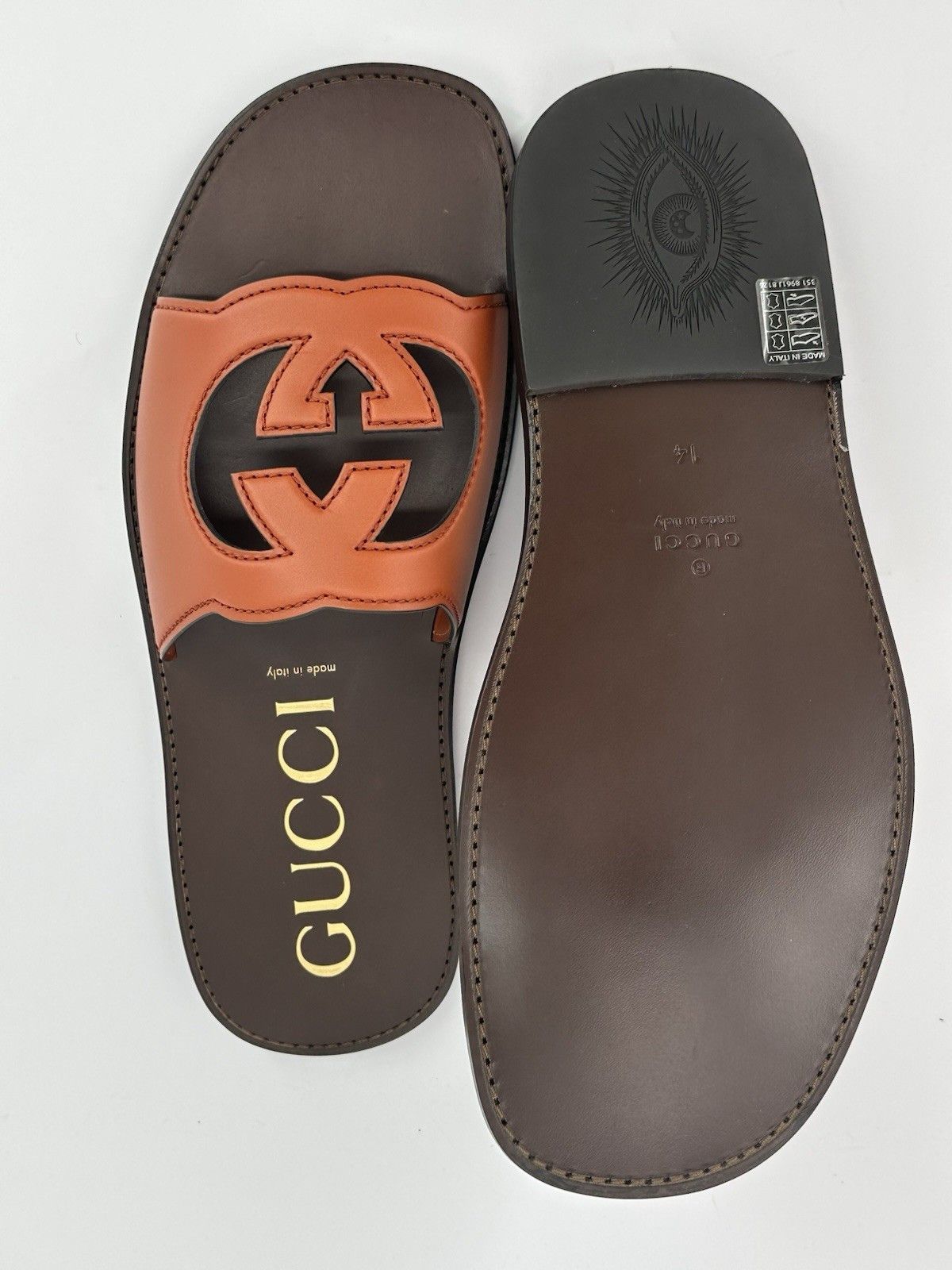 Gucci New Gucci Sandals SIze-EU-48/UK-14/US-15 Size US 15 / EU 48 - 8 Thumbnail