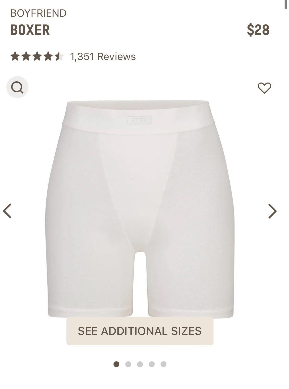 Kim Kardashian skim cotton jersey tee marble and boxers set medium Size M / US 6-8 / IT 42-44 - 2 Thumbnail