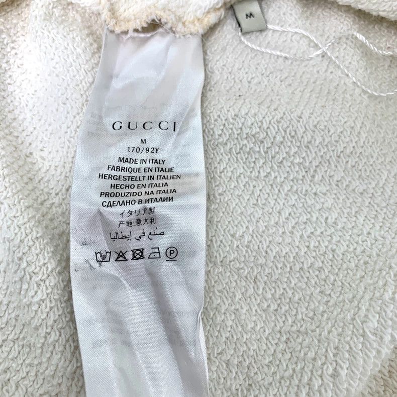 Gucci Gucci Beige logo letter sequin cat head hooded drawstring s Size US M / EU 48-50 / 2 - 7 Thumbnail