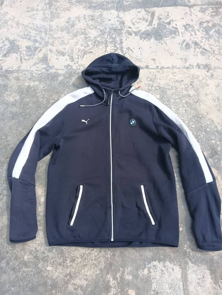 image of Bmw Motorsport X Puma Hoodie, Men's (Size Large)