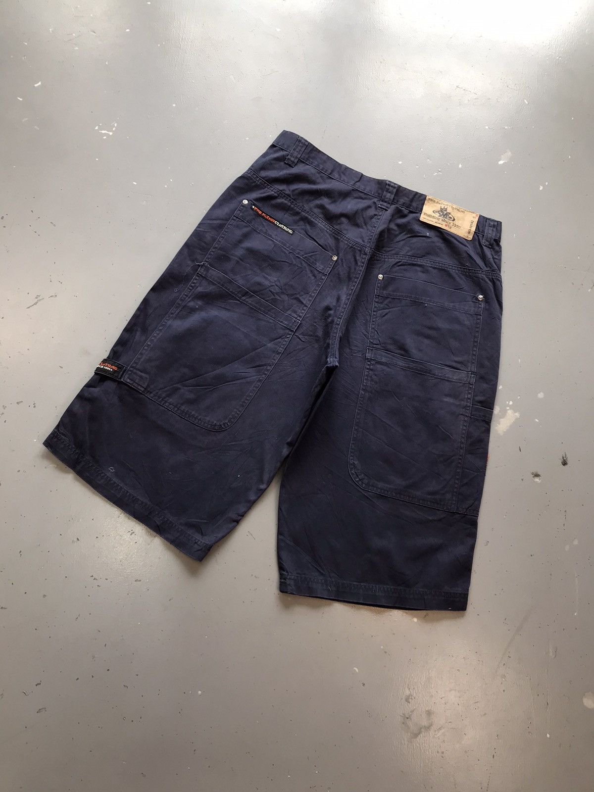 JNCO × Southpole × Vintage Vintage PNB national clothing big pocket denim jort Size US 35 - 7 Thumbnail