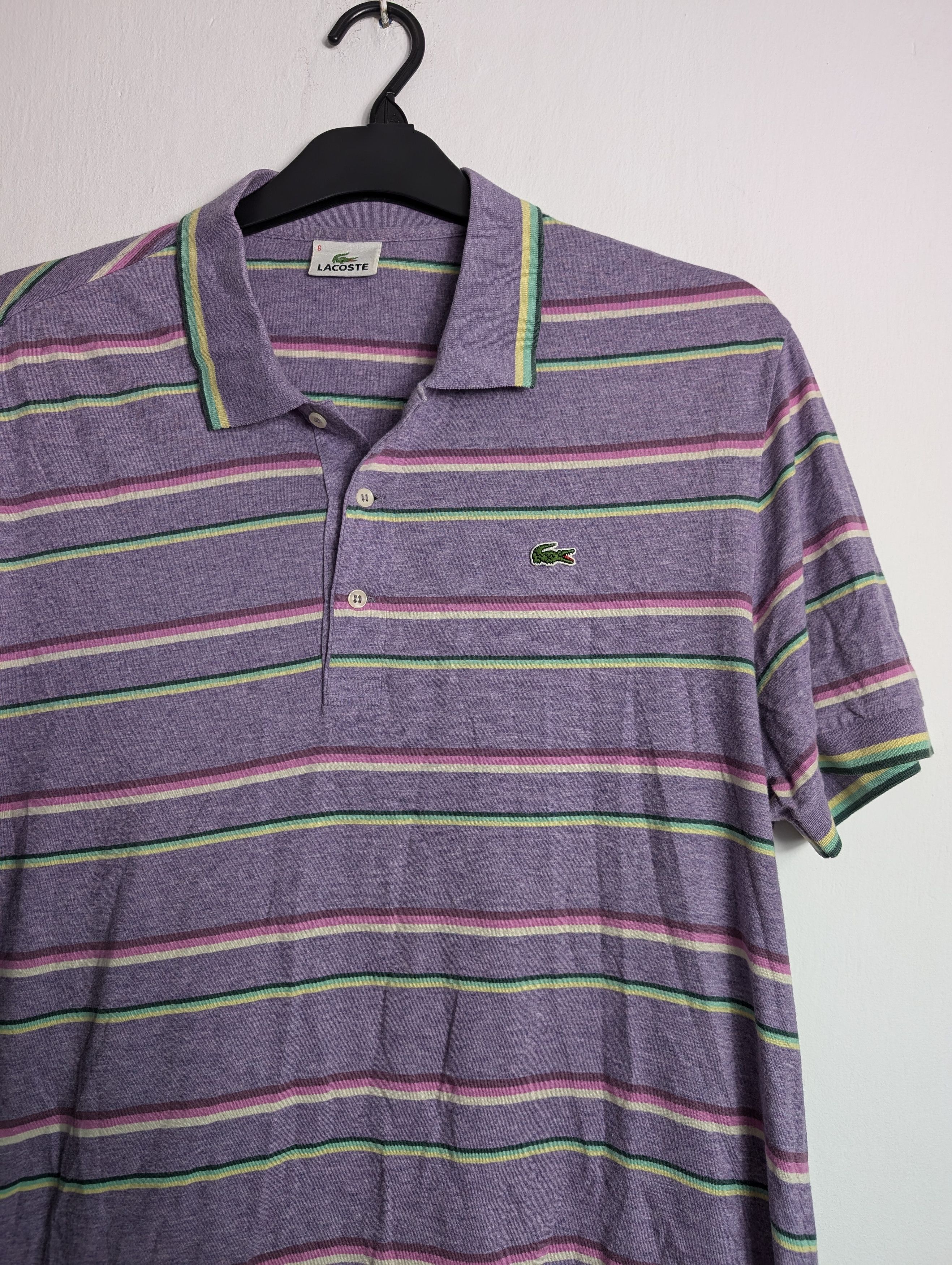 Lacoste Vintage 90s Lacoste Polo Shirt Small Logo Minimalist Preppy Size US XL / EU 56 / 4 - 2 Thumbnail
