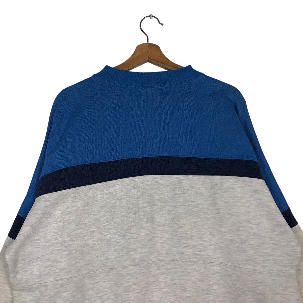 Japanese Brand 🔥Vintage Sweatshirt Crewneck Leyton House Big Logo Size US L / EU 52-54 / 3 - 9 Thumbnail