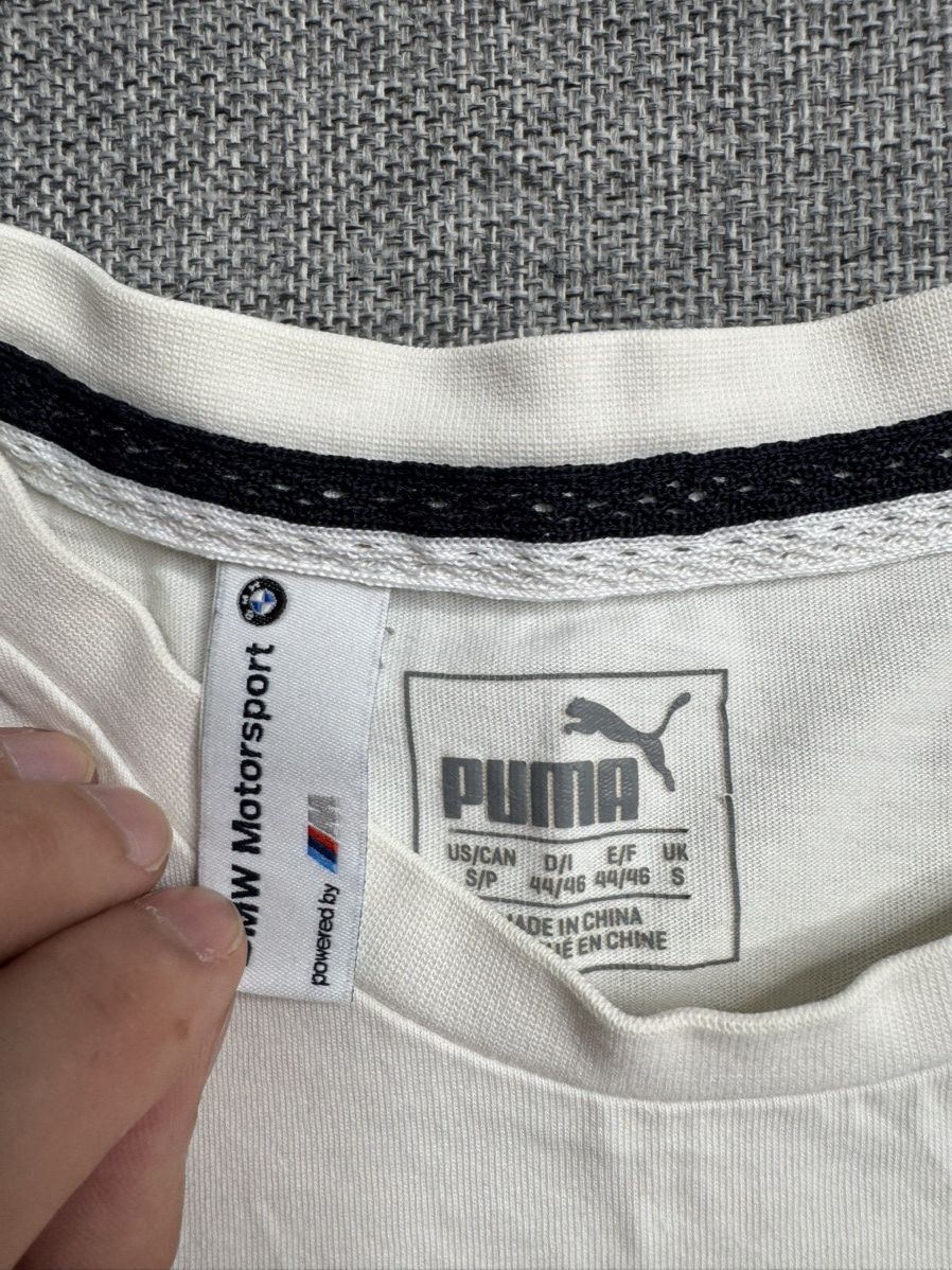 BMW × Puma Puma BMW Motorsport Big Logo white T-Shirt Size US S / EU 44-46 / 1 - 4 Thumbnail
