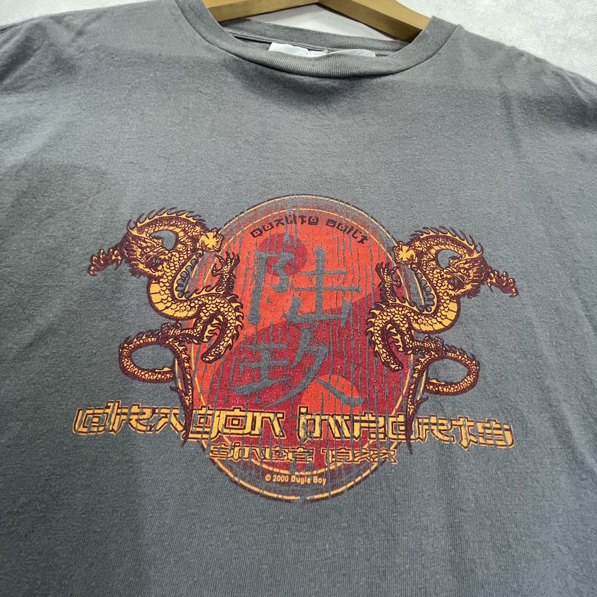 Bugle Boy × Vintage Vintage 2000s Bugle Boy Dragon Skate Tshirt Size US L / EU 52-54 / 3 - 2 Thumbnail