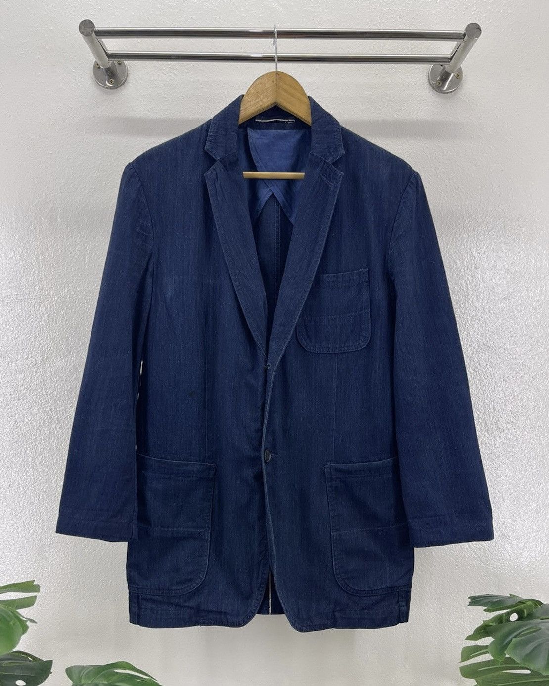 Niuhans 2015 Niuhans Indigo chore Jacket Size US M / EU 48-50 / 2 - 1 Thumbnail
