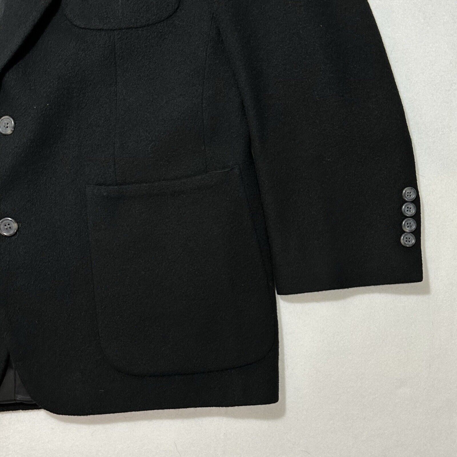 Other Jacobson's 42R Camelhair Suit Jacket Black Sport Coat USA Size 42R - 4 Thumbnail