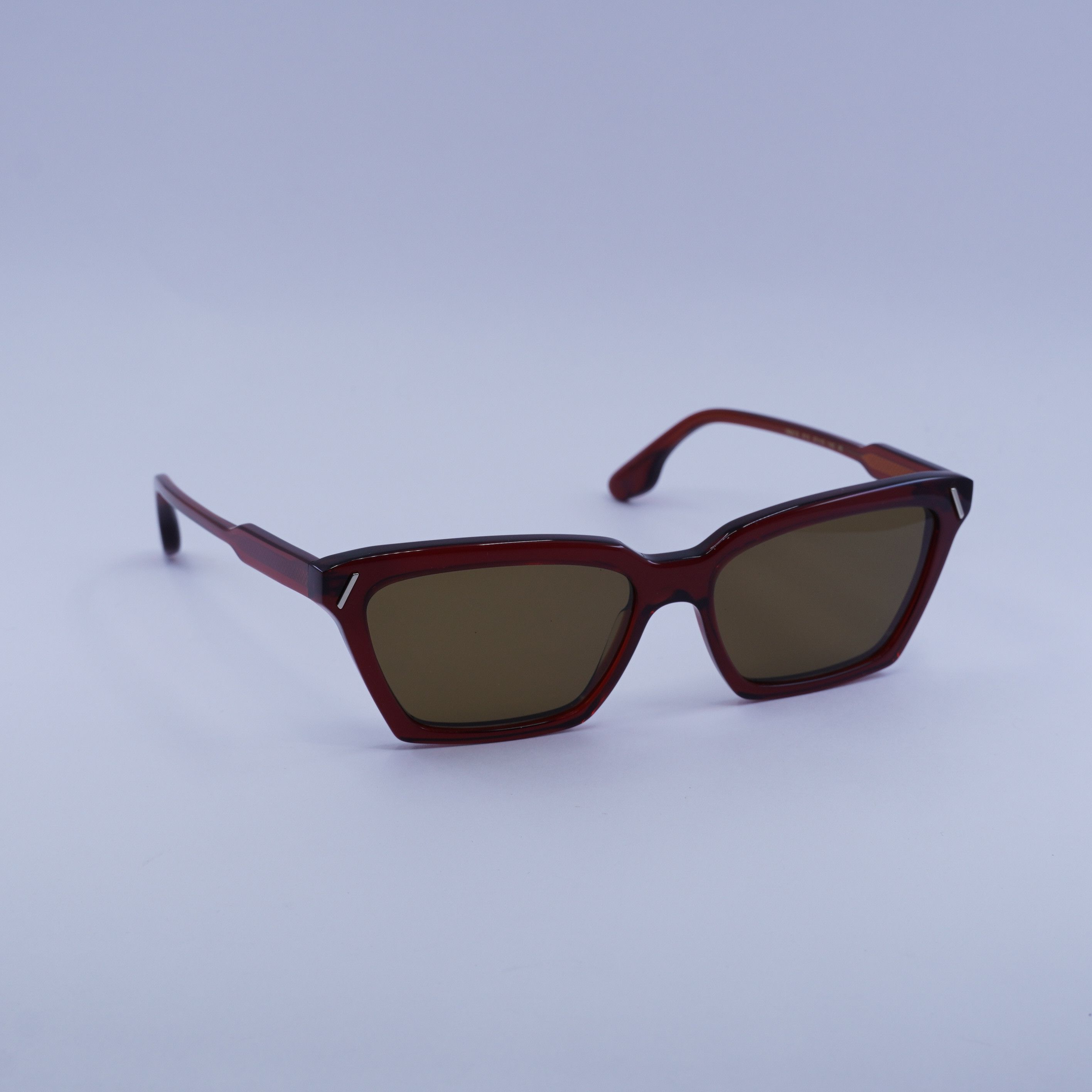 Victoria Beckham Victoria Beckham VB661S 610 Sunglasses Red Cat Eye Frame Size ONE SIZE - 1 Thumbnail