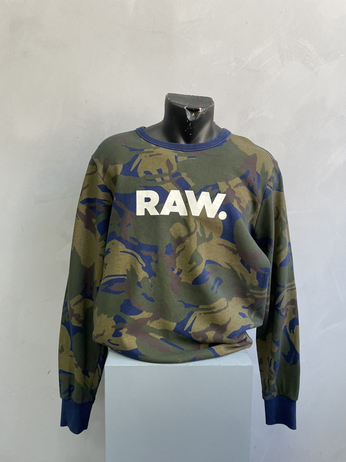 G-Star G star raw camo big logo sweatshirt y2k Size US M / EU 48-50 / 2 - 1 Thumbnail
