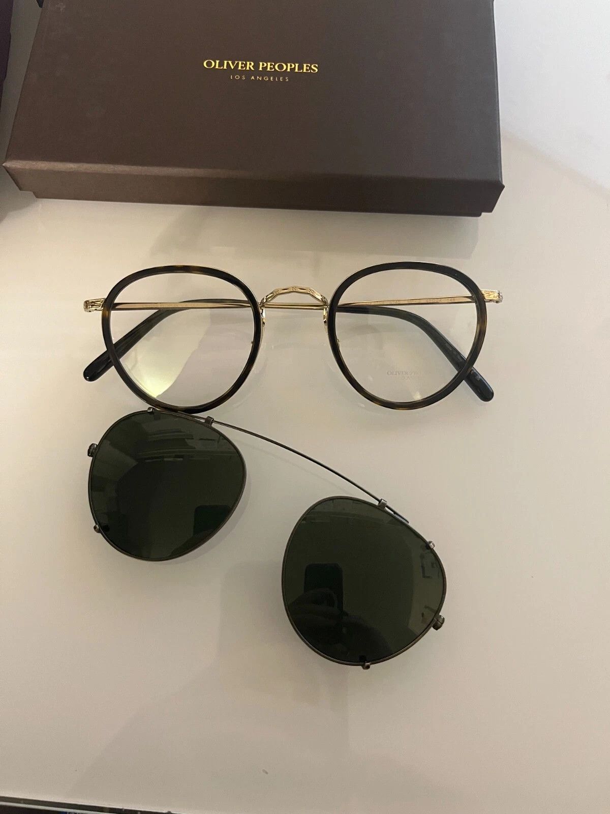 Oliver Peoples OLIVER PEOPLES MP-2 CLIP ON OV1104C 503680 46 Size ONE SIZE - 7 Thumbnail
