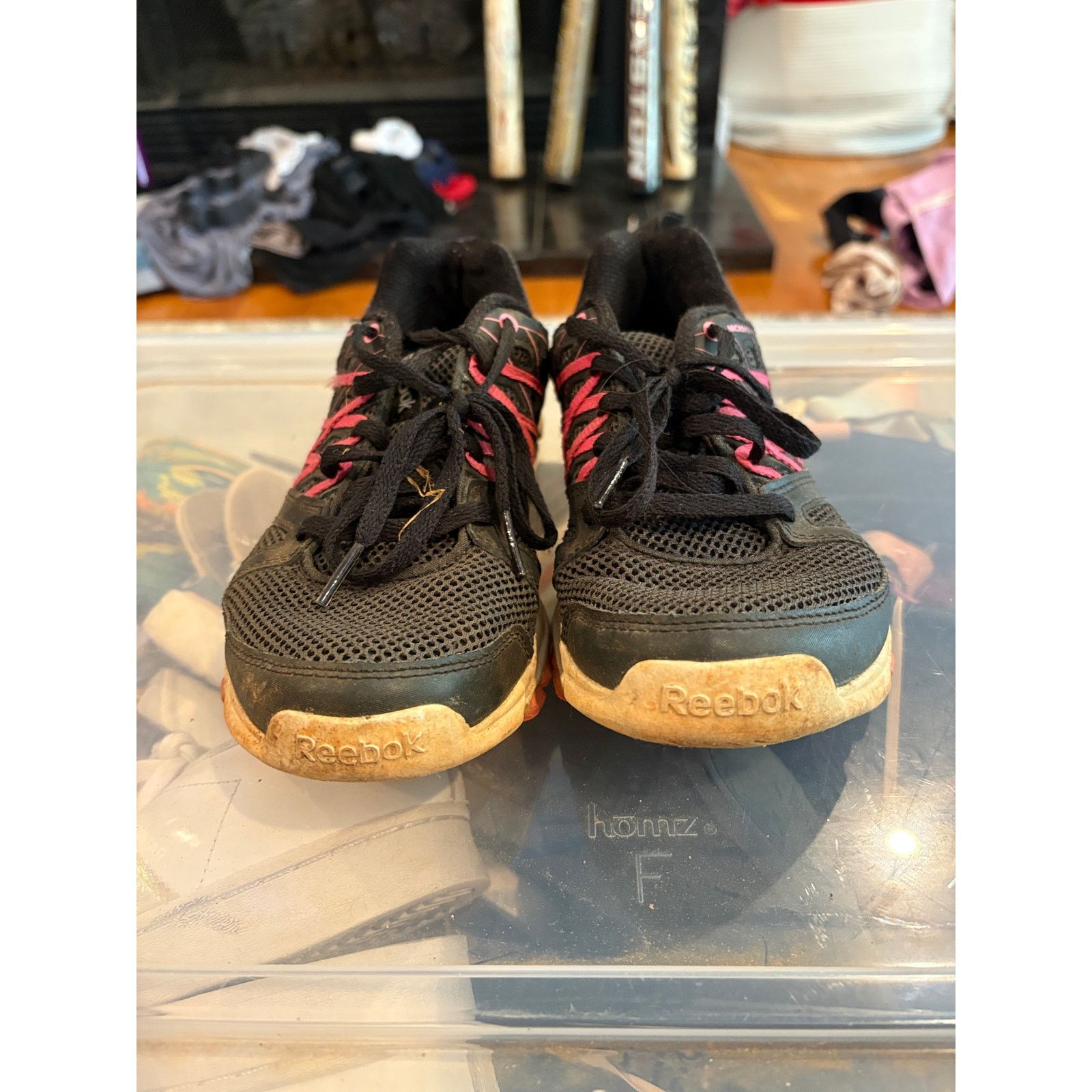 Reebok Reebok Womens Athletic Shoes Size 6.5 Black Pink Training Size US 6.5 / IT 36.5 - 2 Thumbnail