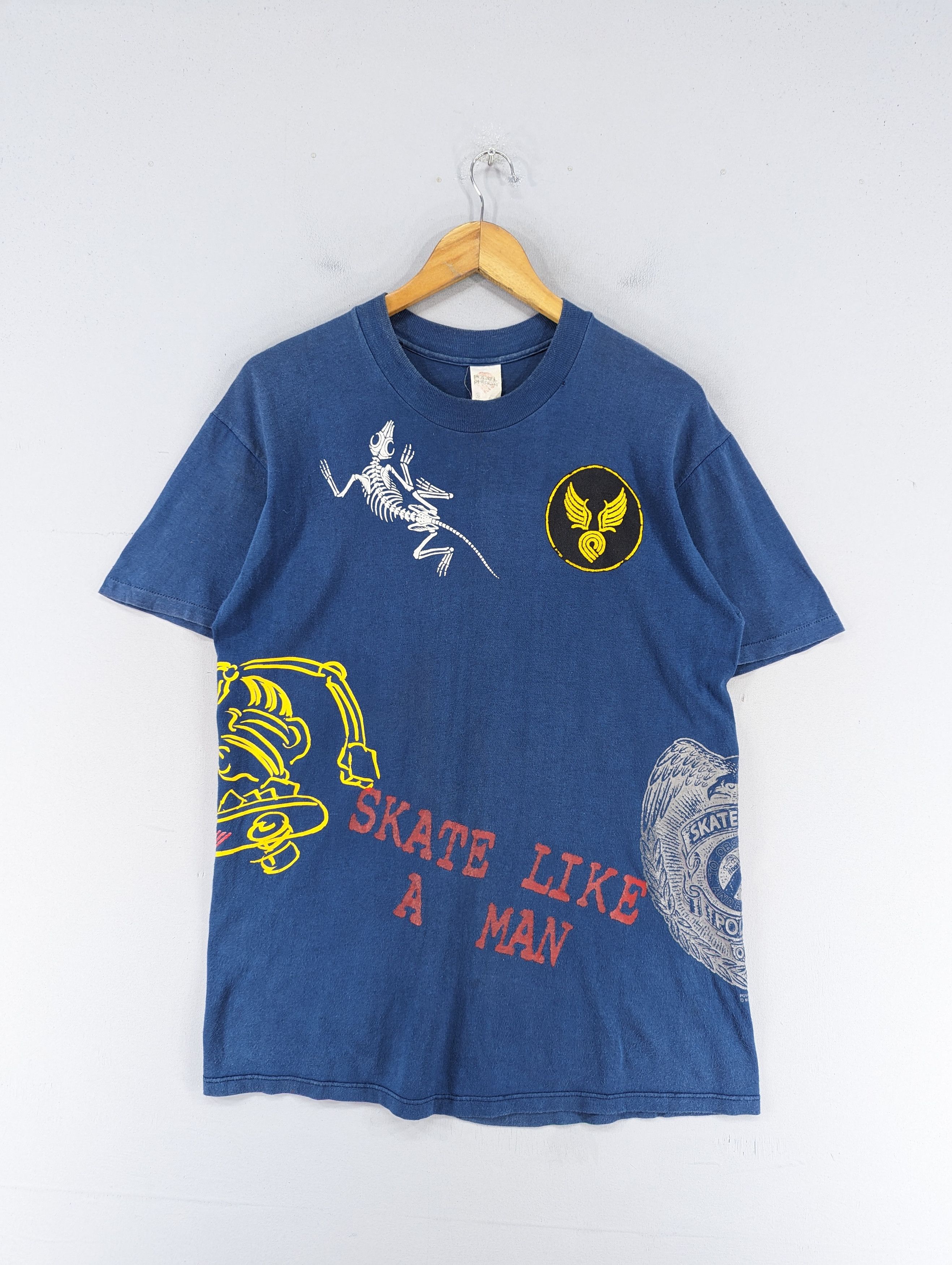 Powell Peralta × Vintage Vintage 80s Powell Peralta Bones Brigade 