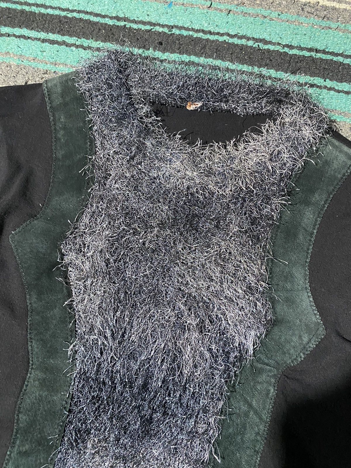 If Six Was Nine 2000s Unknown Brand - Fur Faux Longsleeve Size US S / EU 44-46 / 1 - 4 Thumbnail