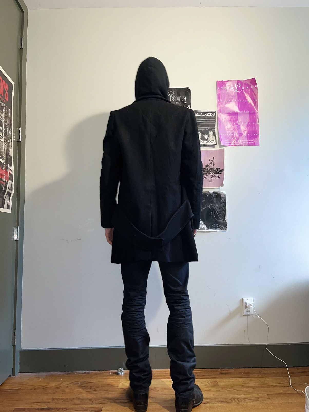 Dior × Hedi Slimane 03AW "Luster" Wool Coat Size US M / EU 48-50 / 2 - 12 Thumbnail
