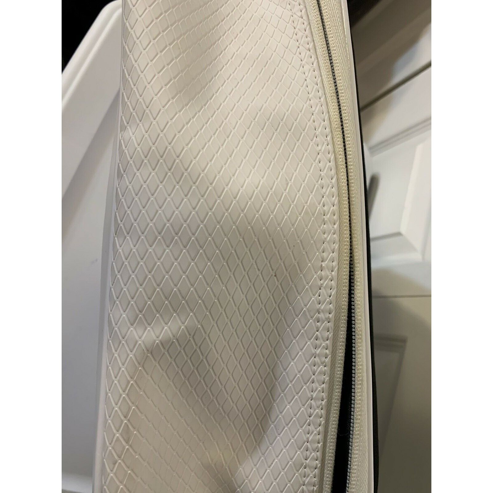 Nike Nike Duffle Bag Max Air Training Gym Sports White Black Over Size ONE SIZE - 5 Thumbnail