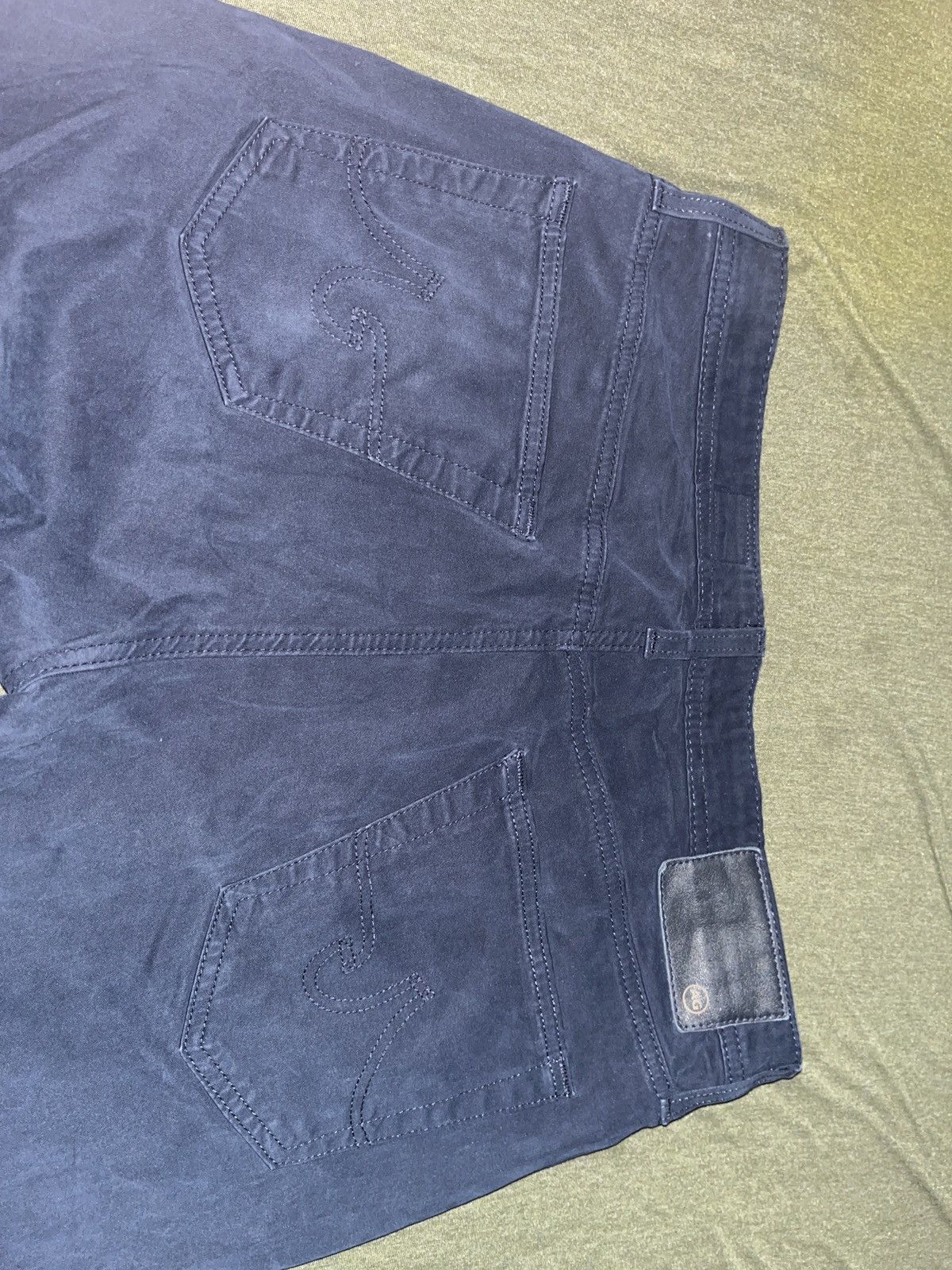 AG Adriano Goldschmied Navy Blue Adriano Goldschmied Size US 32 / EU 48 - 2 Thumbnail