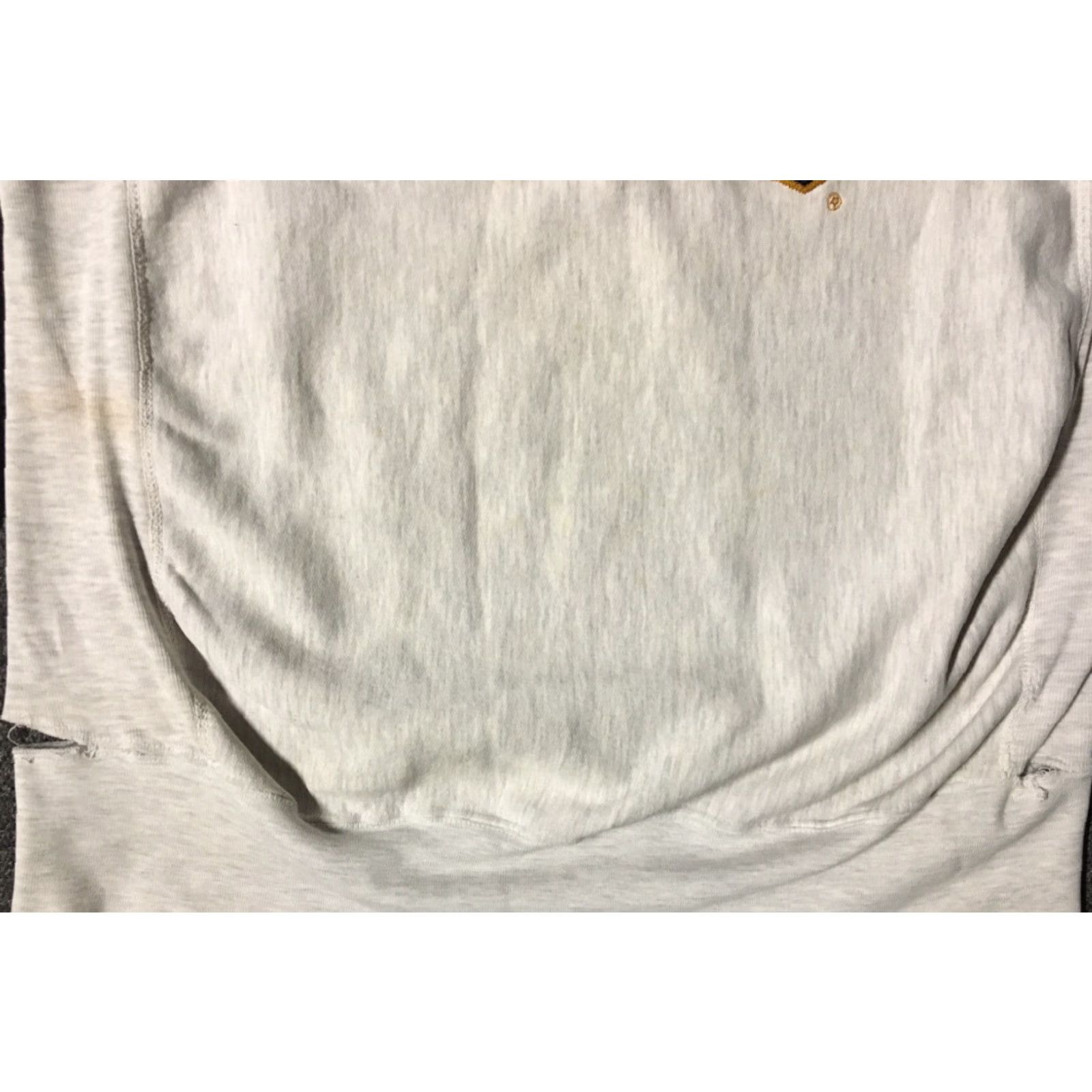 Vintage VINTAGE 90s SJSU Thrashed Faded Distressed Reverse Weave Sweatshirt S Gray Men MV Sport Pullover Grunge College PE Sweatshirt Size US S / EU 44-46 / 1 - 5 Thumbnail