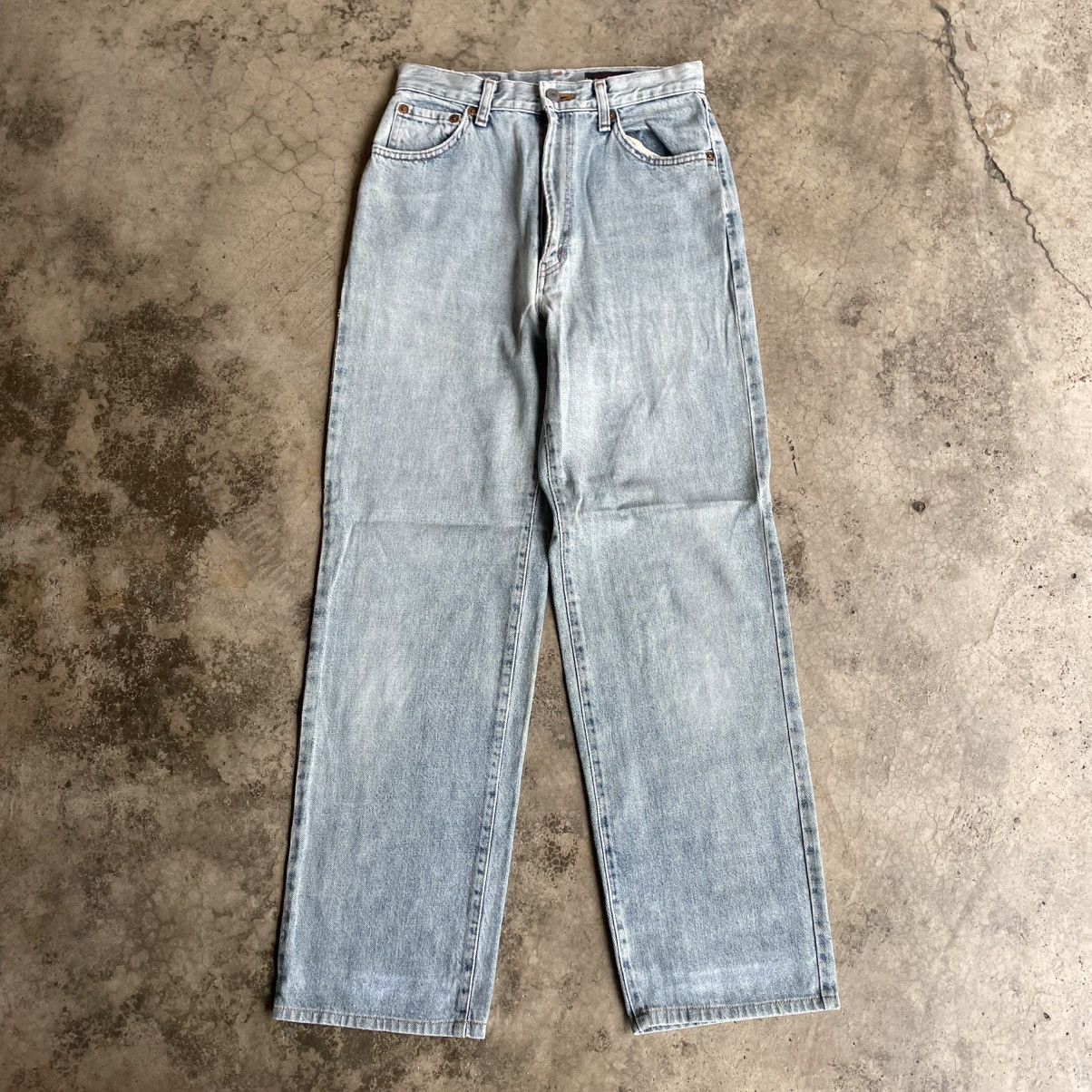 Vintage 🔥Vintage Bobson Ladys Stoned Washed Relaxed Denim Jeans Size 27" / US 4 / IT 40 - 1 Thumbnail
