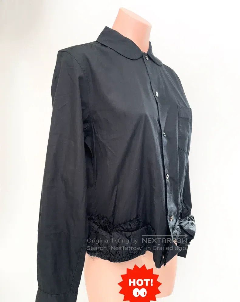 Comme des Garcons Comme Des Garcons Collared Ruffle Shirt Size M / US 6-8 / IT 42-44 - 4 Thumbnail