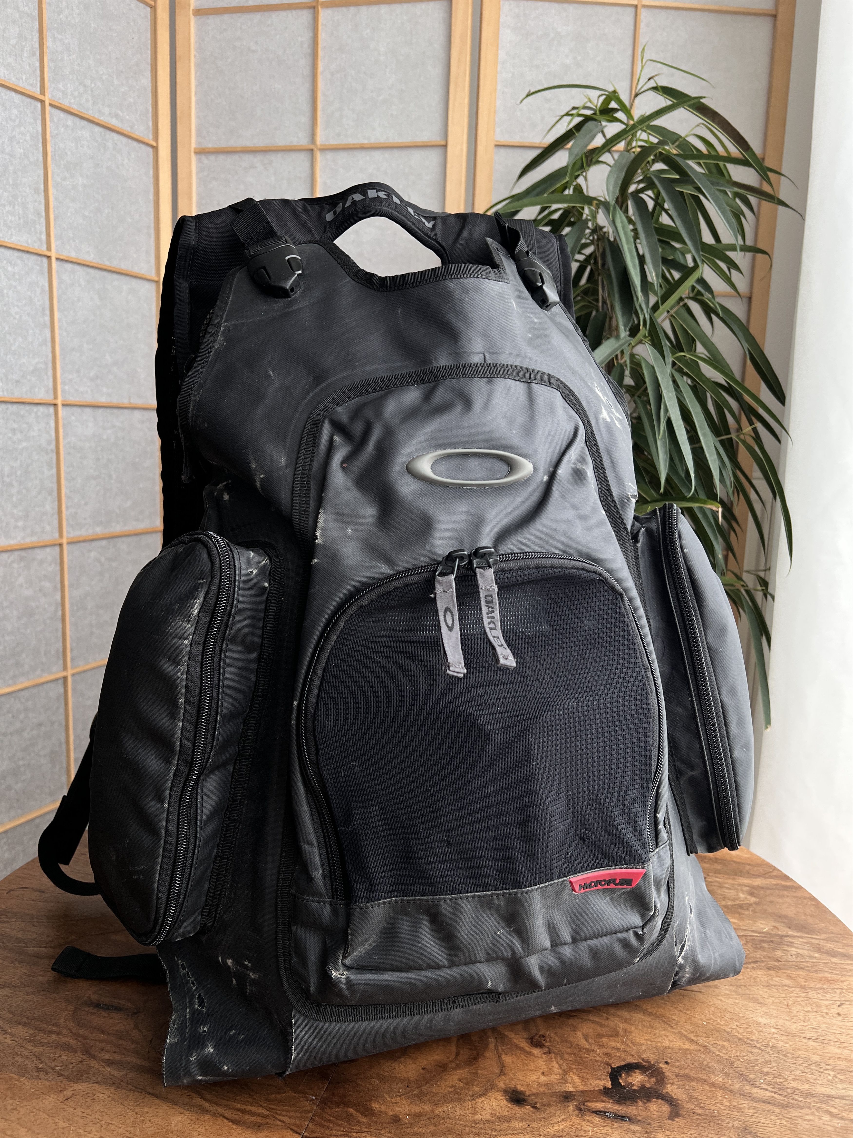 Oakley Blade vintage faded backpack gorpcore multipockets