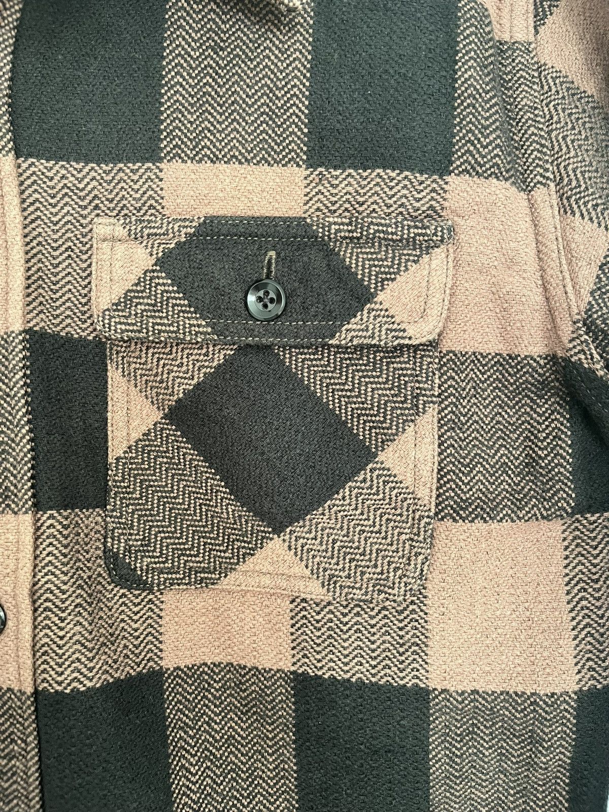 The Flat Head The Flat head - Block Check Flannel Shirt Size US S / EU 44-46 / 1 - 3 Thumbnail
