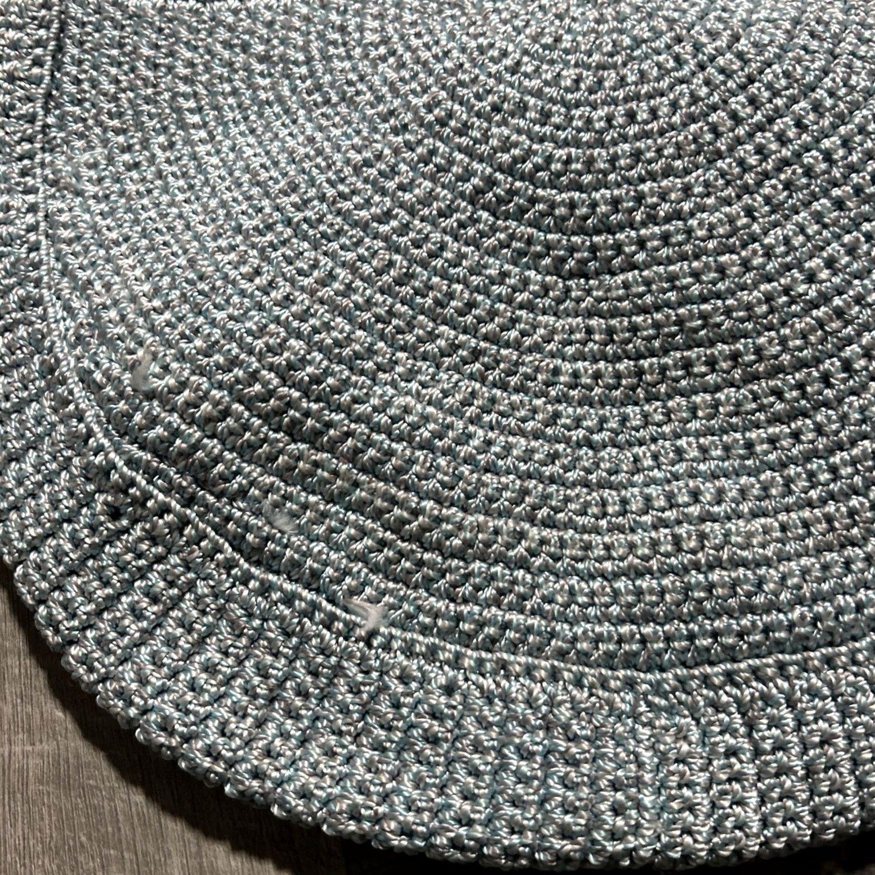 The Sak The Sak Alameda Blue Shoulder Bag Pattern Woven Crochet 100% Polypropylene Knit Medium Size ONE SIZE - 3 Thumbnail