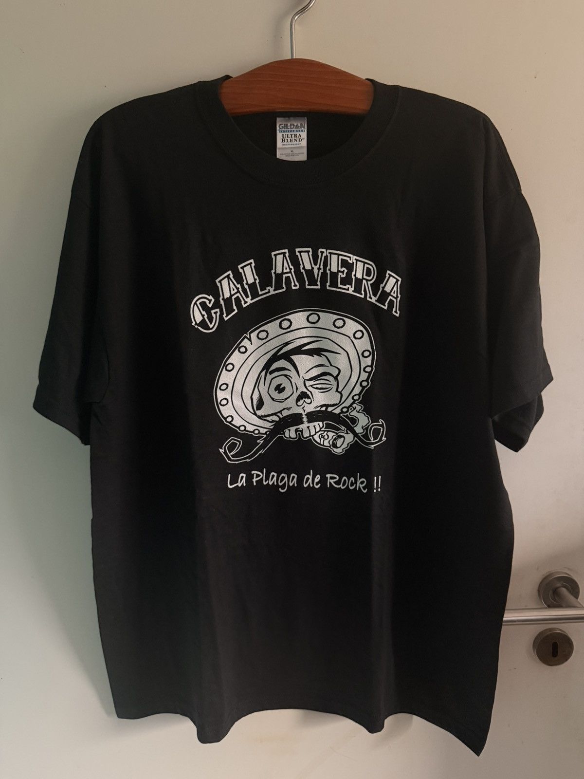 Other Calavera Tee - "La Plaga de Rock" Mexican Psychobilly - XL Size US XL / EU 56 / 4 - 2 Thumbnail