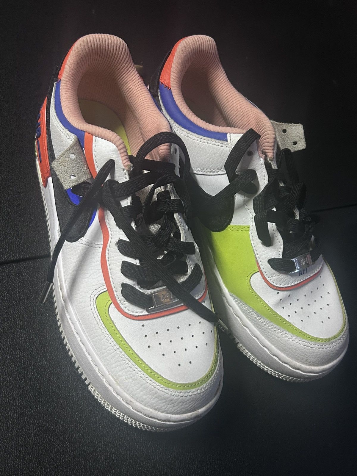 Nike Nike shadow “white multi” air force 1 Size US 8.5 / IT 38.5 - 2 Thumbnail