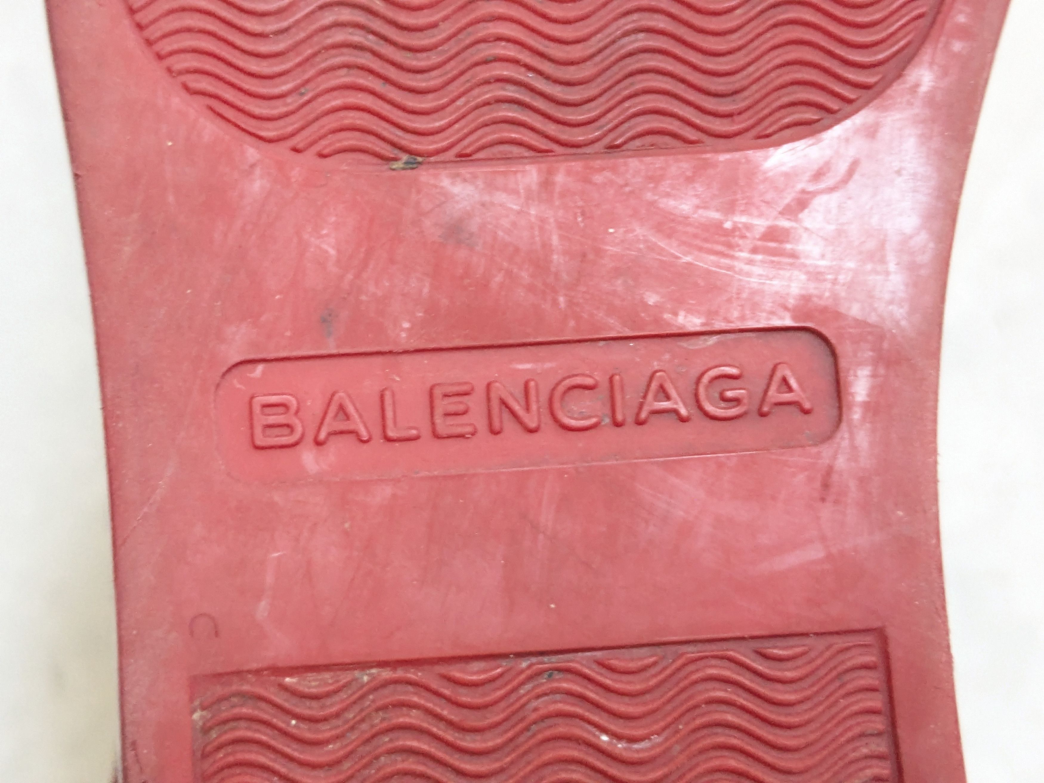 Balenciaga Balenciaga Arena Red 10 Leather High Tops Size US 10 / EU 43 - 18 Thumbnail
