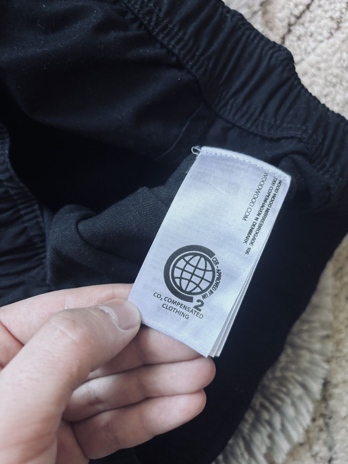 Wood Wood Wood Wood Streetwear Stanley Black Pants Size US 32 / EU 48 - 8 Thumbnail