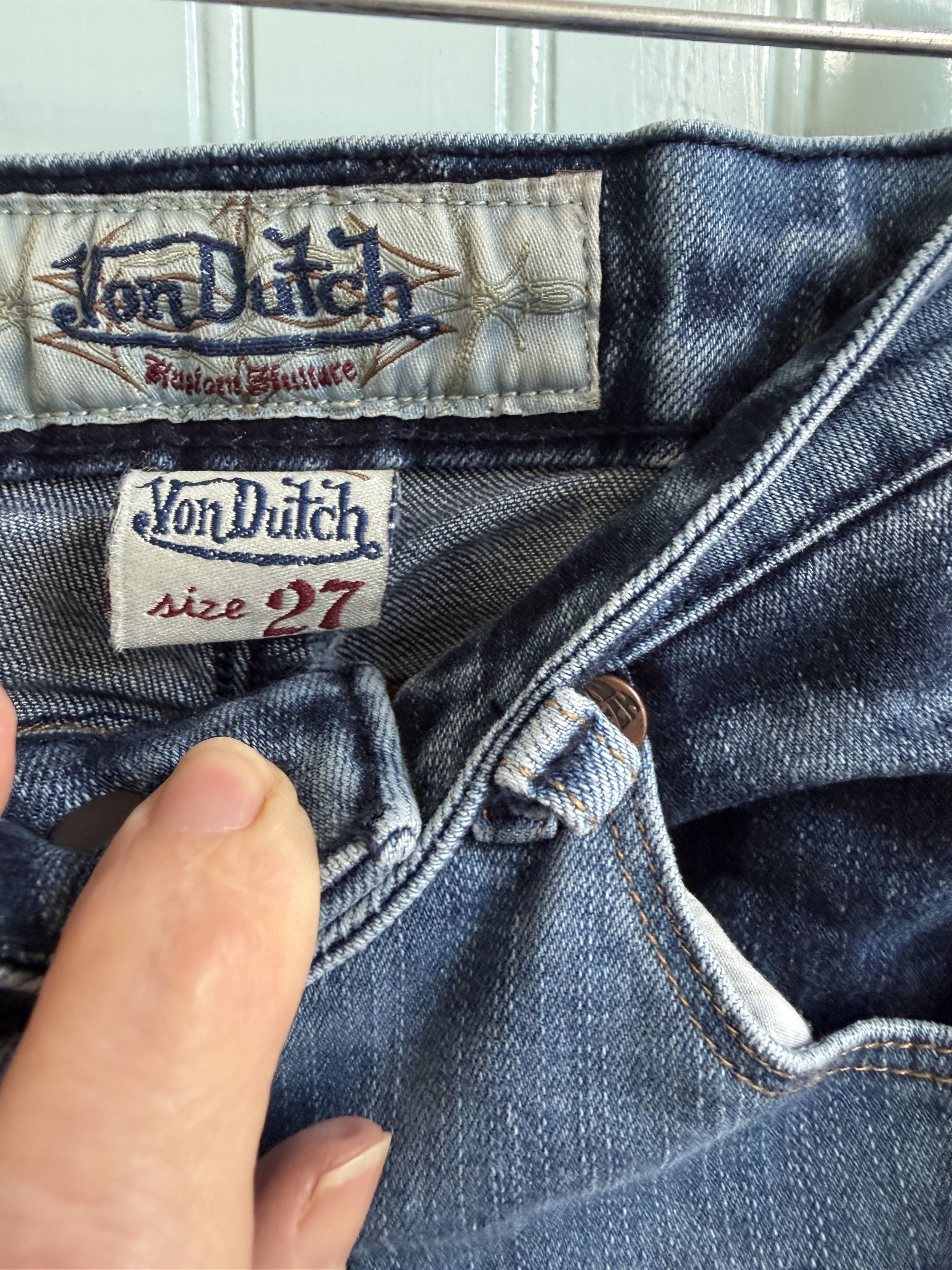 Von Dutch Kustommade Originals Capris Size 27" / US 4 / IT 40 - 6 Thumbnail