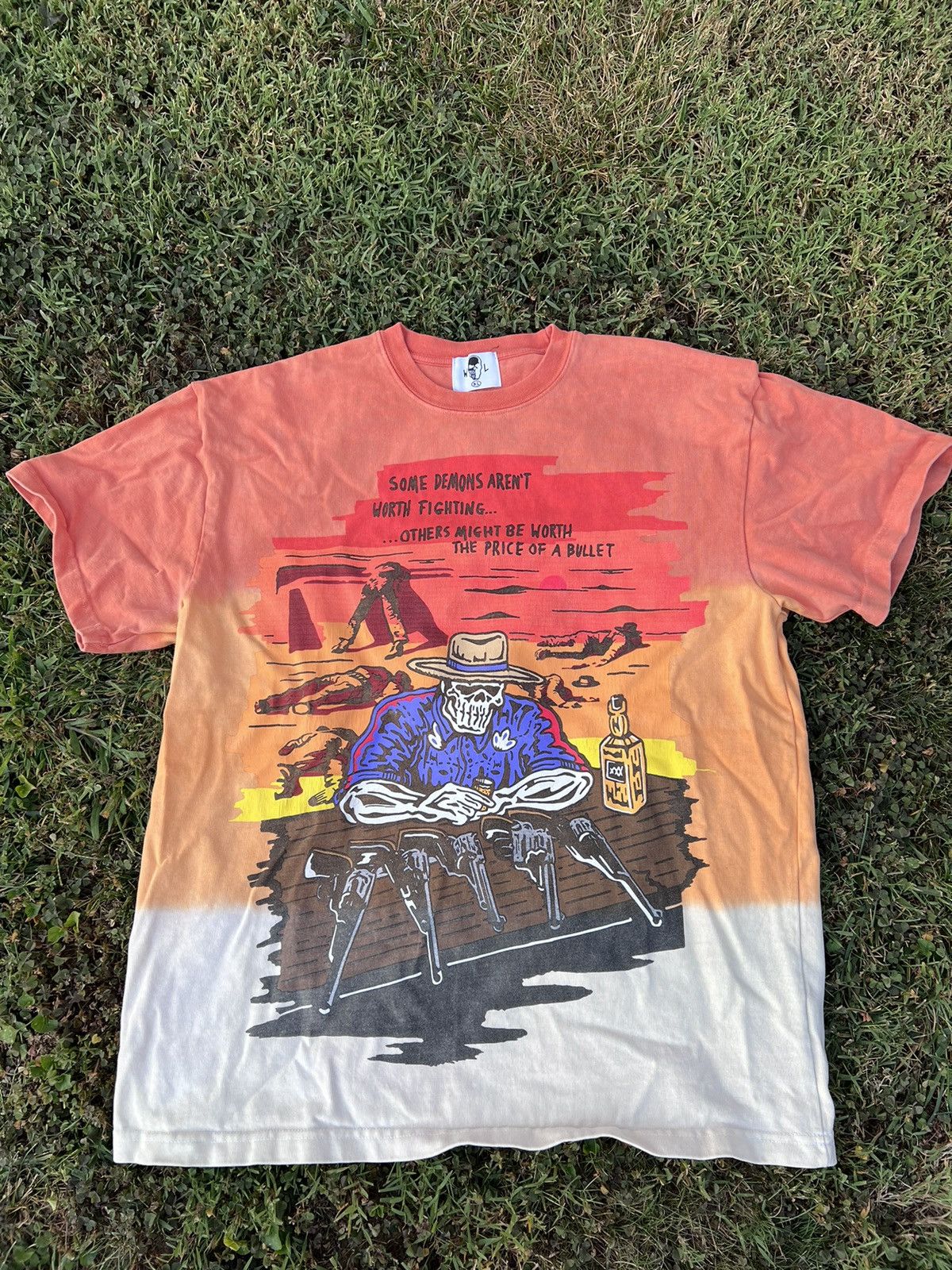 Warren Lotas RARE Warren Lotas Western Bullet T Shirt Size US XL / EU 56 / 4 - 1 Thumbnail