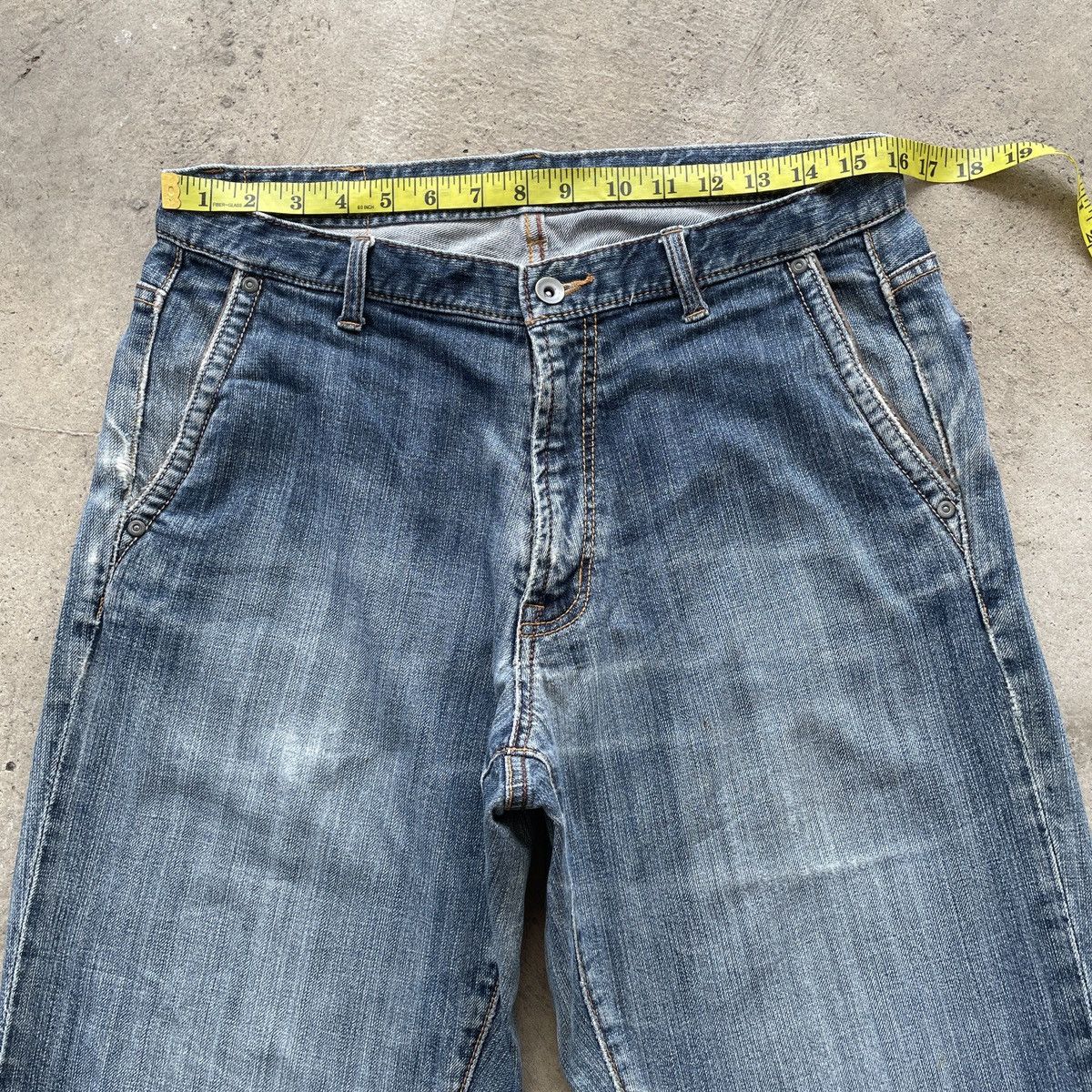 Japanese Brand Vintage Field/Dream Japan Denim Jeans Pants Faded W32 Size US 32 / EU 48 - 6 Thumbnail