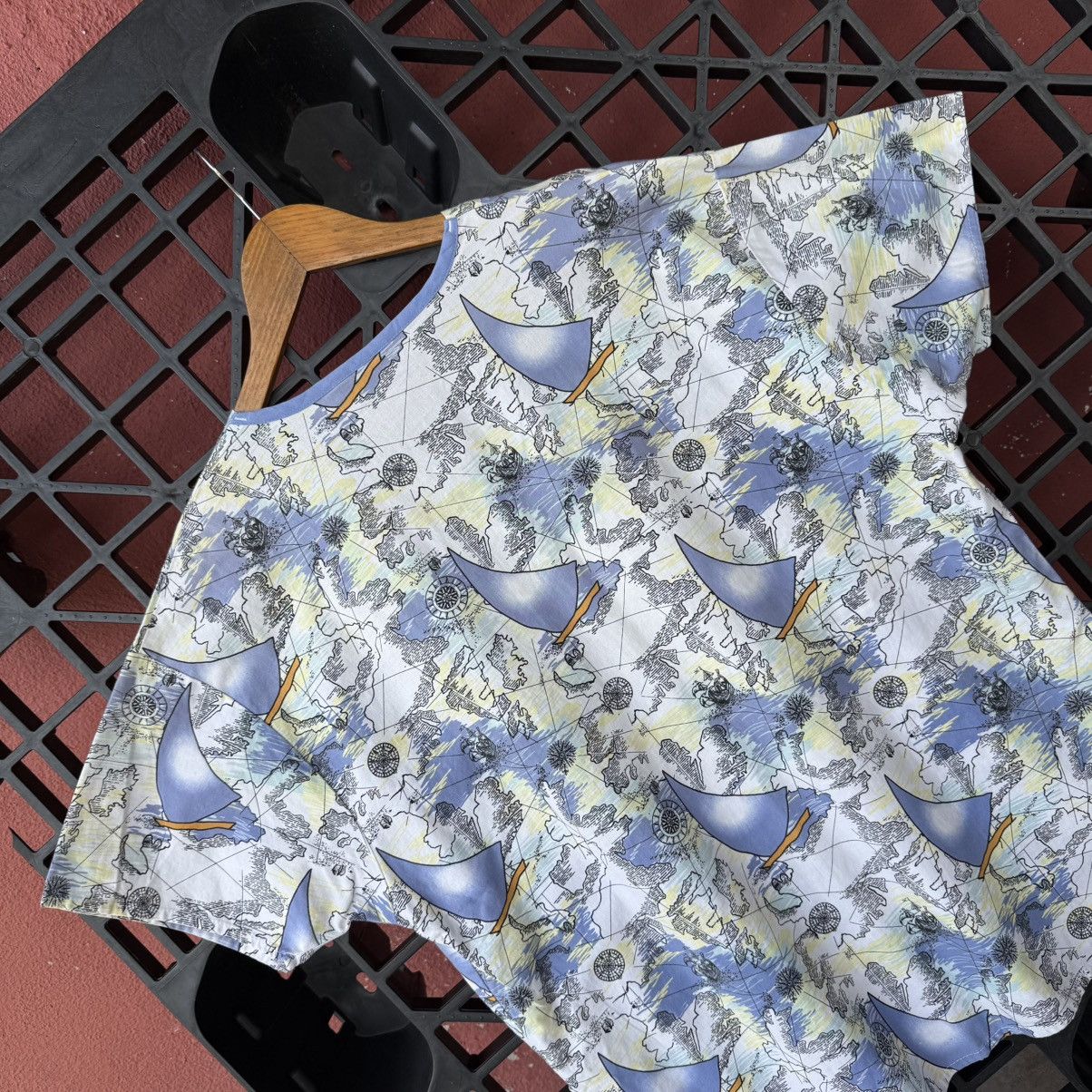 Dickies Workshirt Nurse Dickies Maps Ocean Sail Printed Size US M / EU 48-50 / 2 - 11 Thumbnail