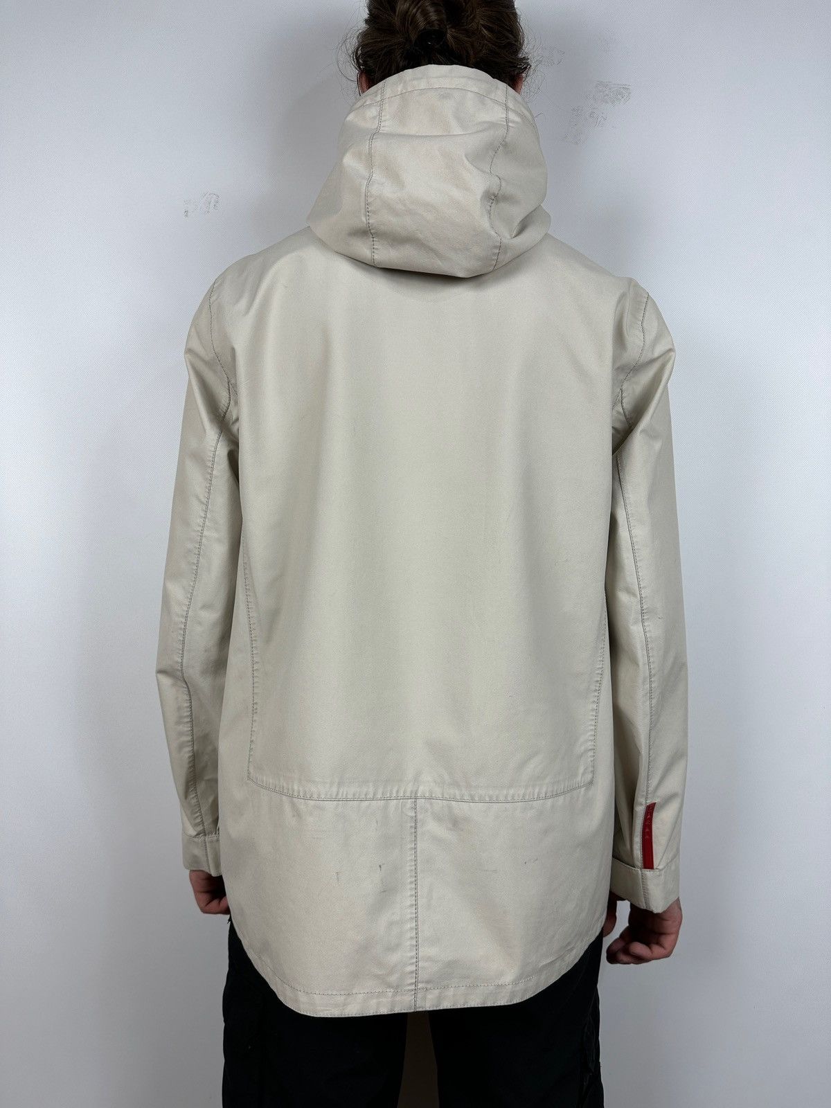Prada Vintage Prada Sport Gore-Tex Red Tab Nylon Coat Jacket Size US M / EU 48-50 / 2 - 5 Thumbnail