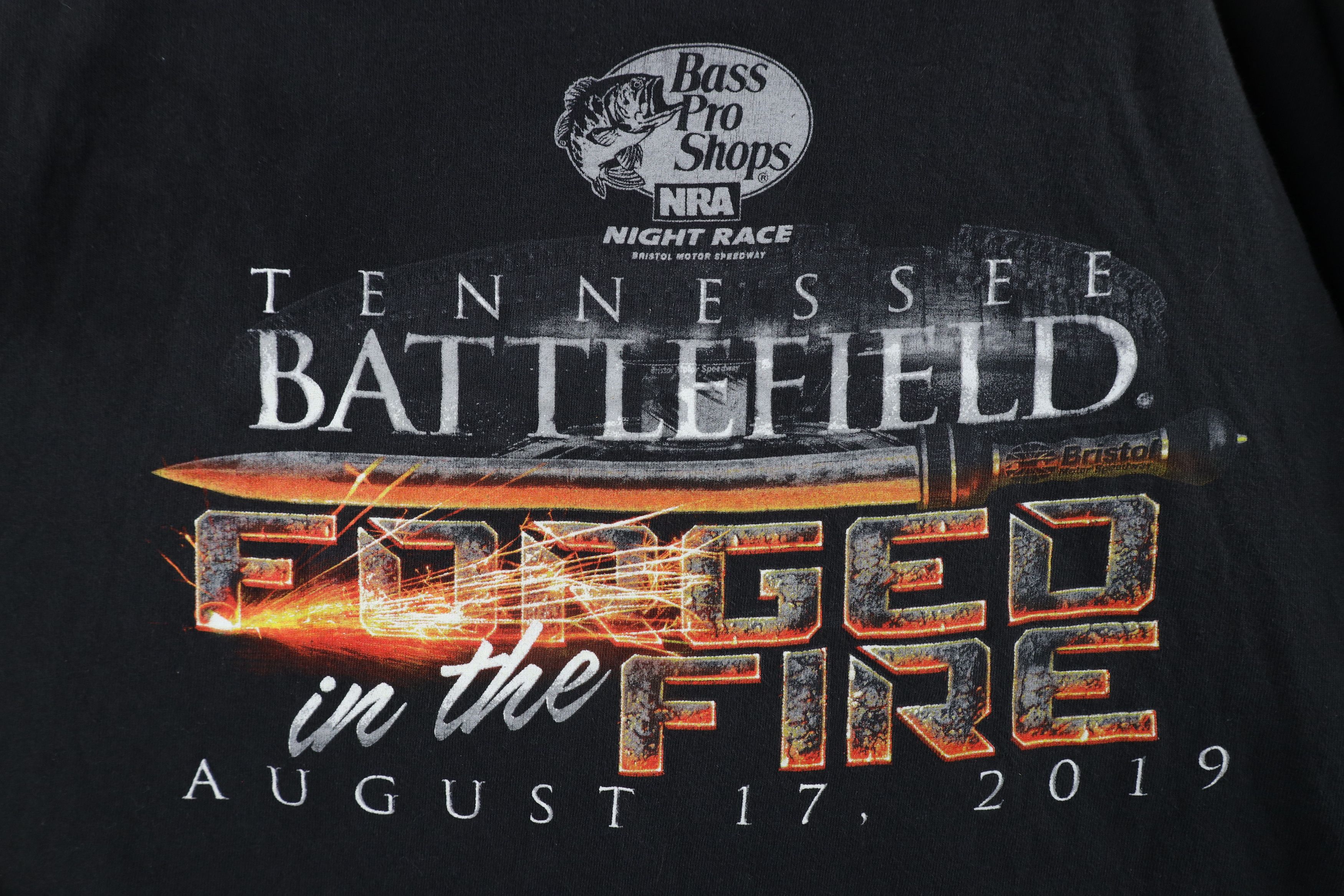 Vintage Vintage Y2K Battlefield Bristol Speedway Racing T-Shirt Size US XXL / EU 58 / 5 - 4 Thumbnail