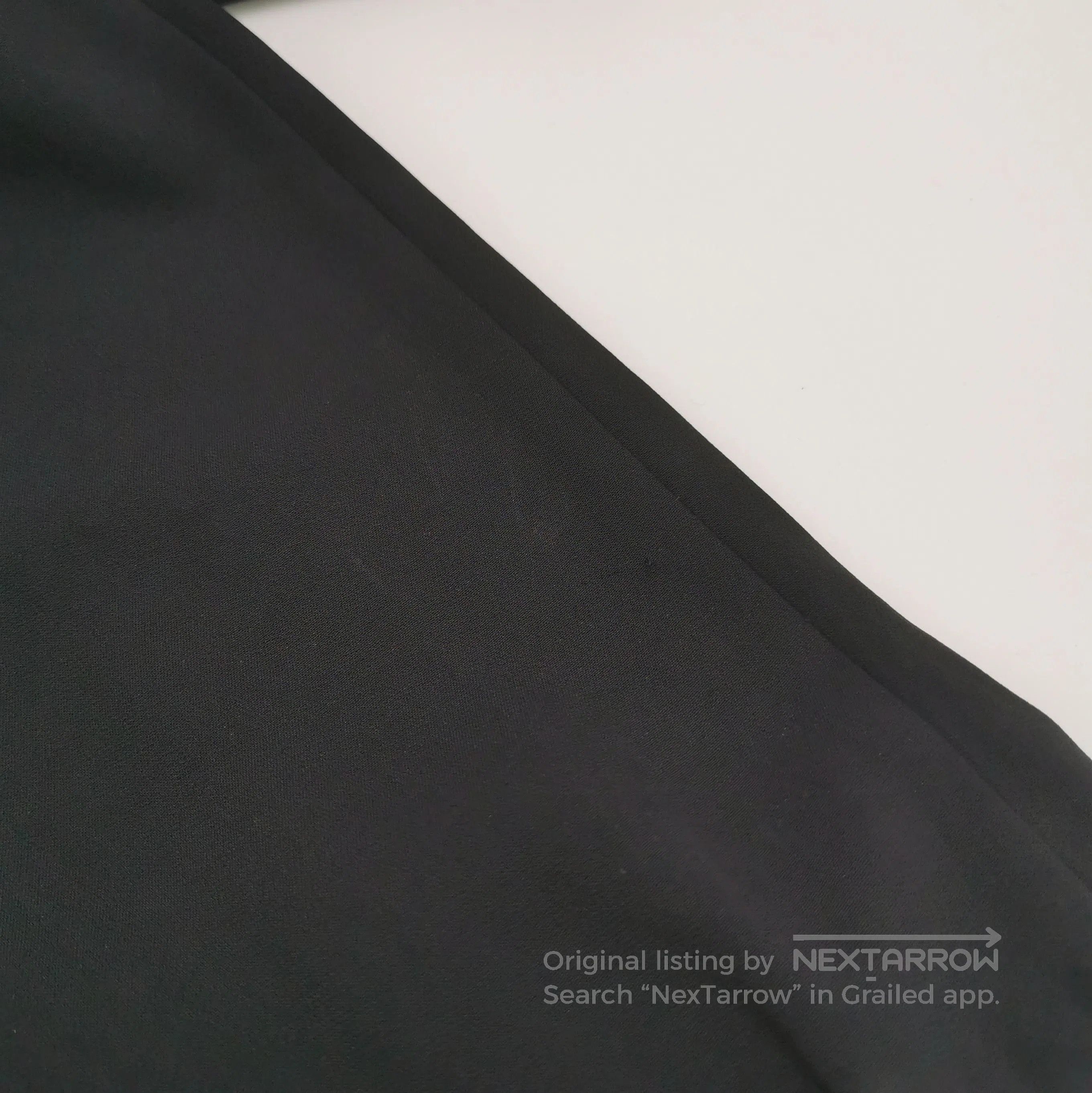 Prada Prada Elegant Black Slim Fit Trousers . Size 39" - 4 Thumbnail