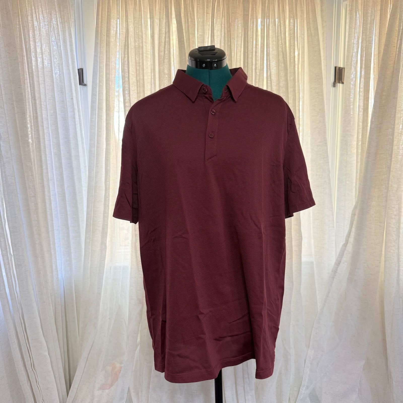 Other Modern Ambition Textured Polo Shirt | Sz L Size US L / EU 52-54 / 3 - 2 Thumbnail