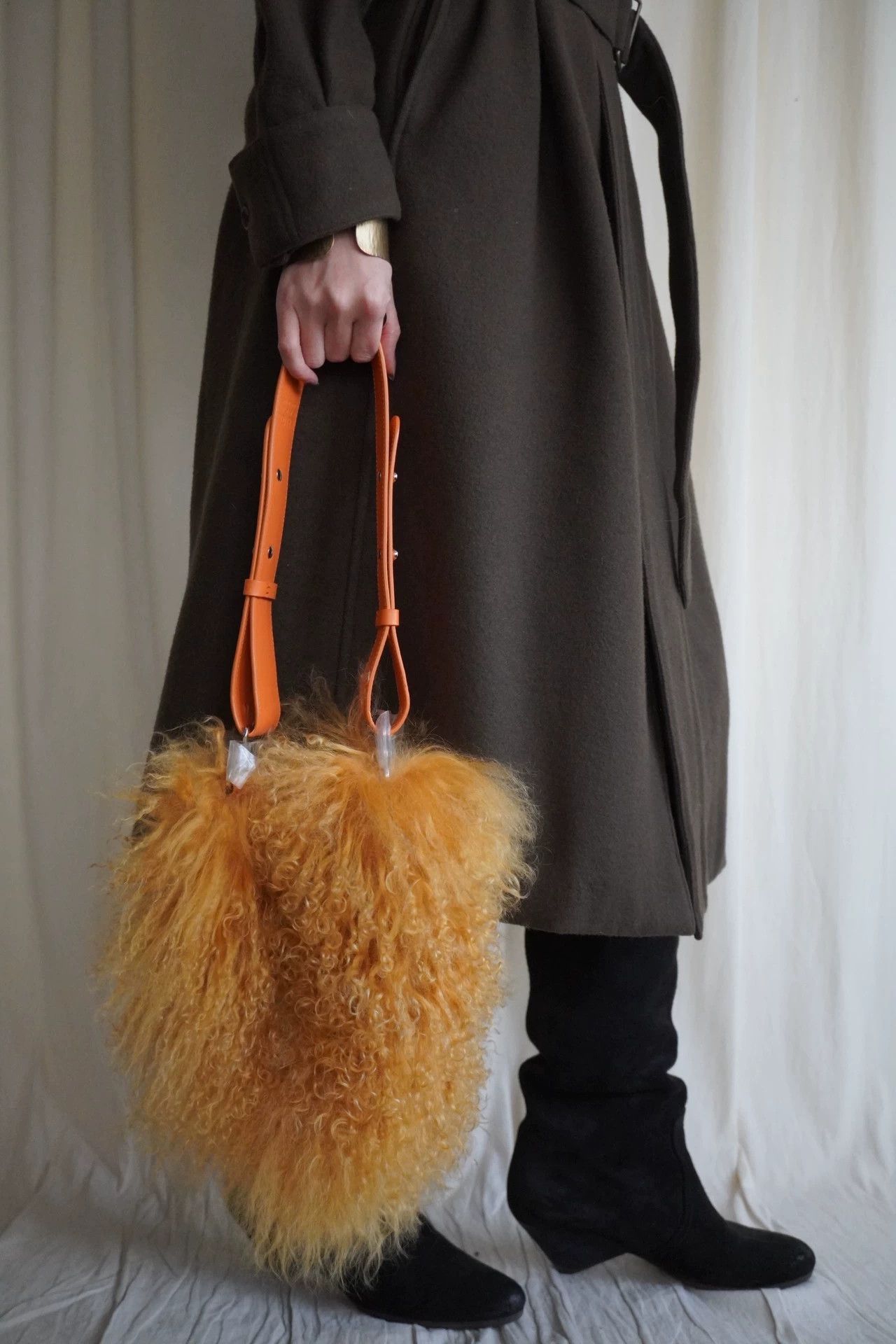 Kenzo Kenzo 90s Orange Wool Rare Belt/Crossbody Accessory Size ONE SIZE - 5 Thumbnail