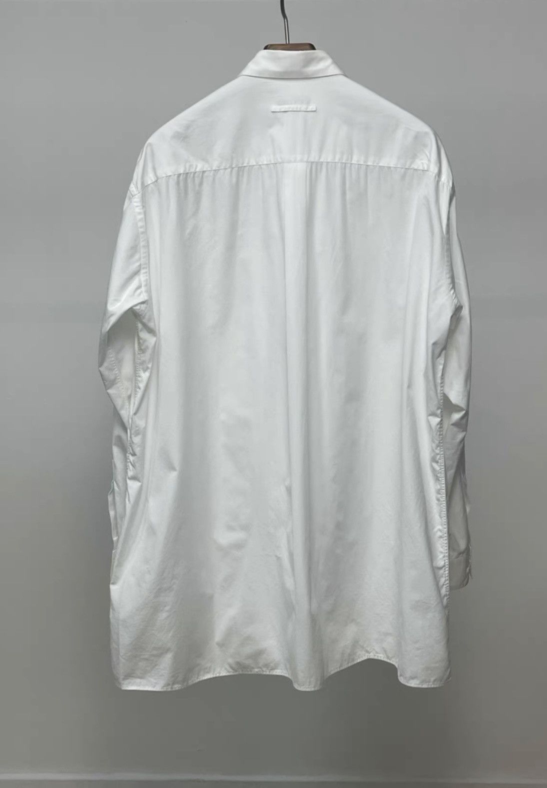 Jean Paul Gaultier Jean Paul GAULTIER HOMME｜U-shaped button-down white shirt Size US M / EU 48-50 / 2 - 6 Thumbnail