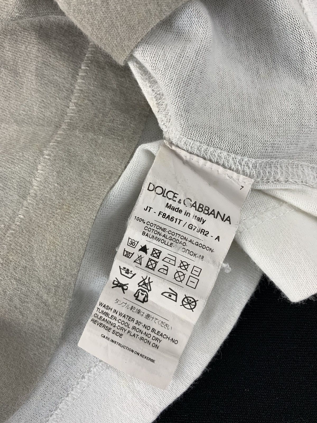 Dolce & Gabbana Dolce & Gabana Mickey Rourke Star Boxer Printed Tee Size S / US 4 / IT 40 - 7 Thumbnail