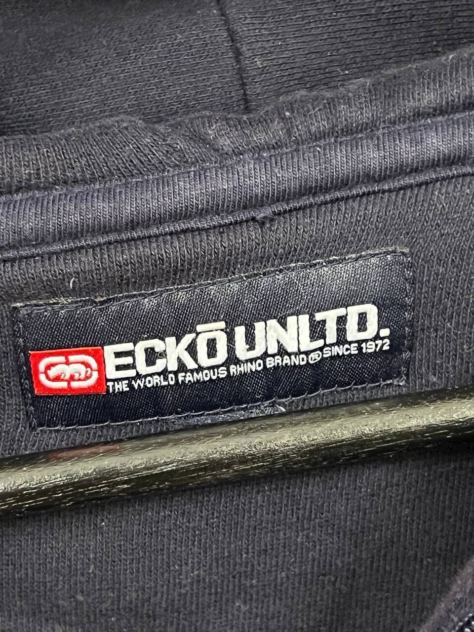 Ecko Unltd. × Japanese Brand Crazy Y2K Ecko Unltd. Zip-Up Hoodie Size US L / EU 52-54 / 3 - 9 Thumbnail