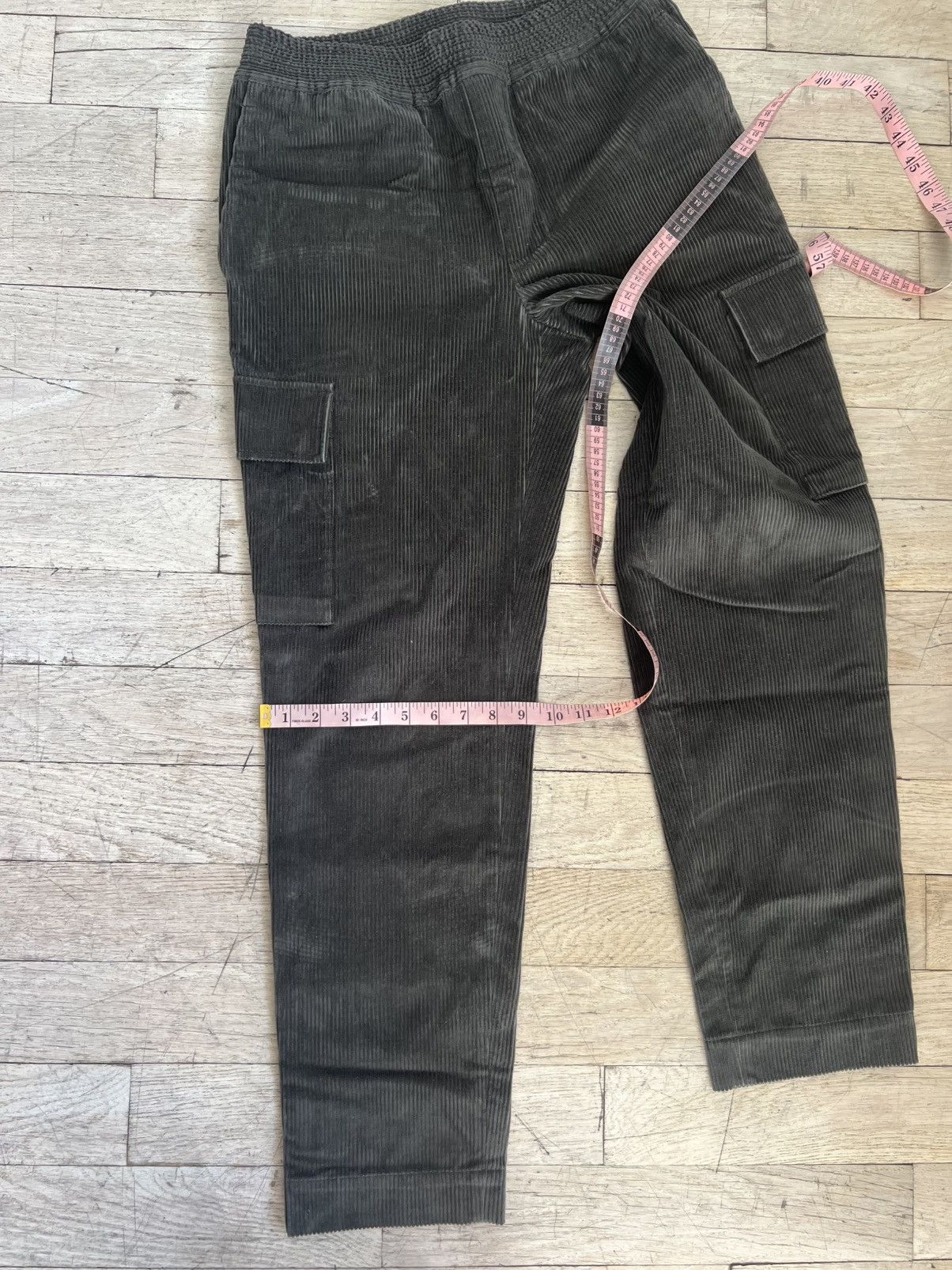 Editions M.R Corduroy Cargo Pants - Khaki Size US 30 / EU 46 - 13 Thumbnail