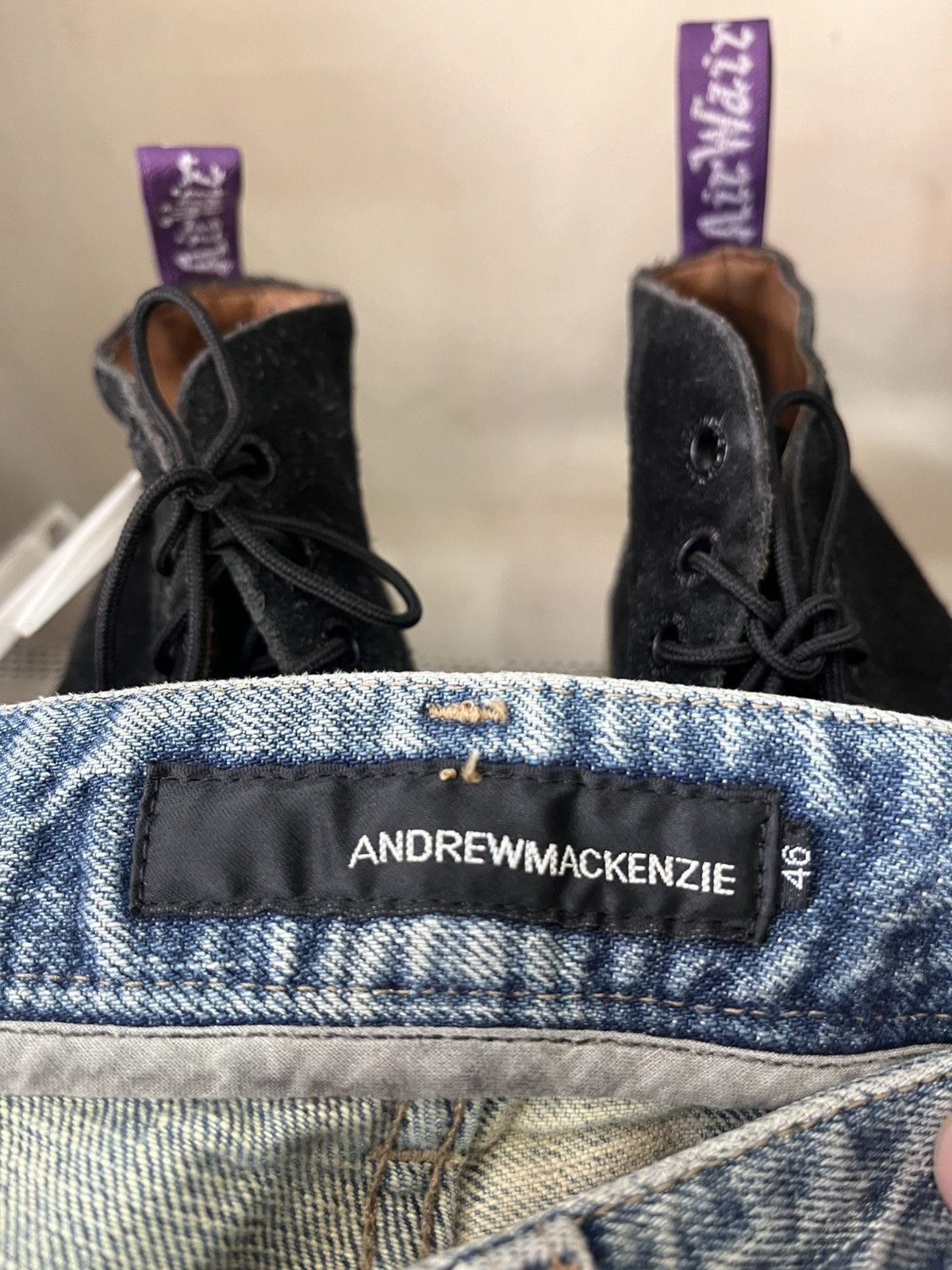 Andrew Mackenzie Andrew Mackenzie Universal Jeans Size US 32 / EU 48 - 8 Thumbnail
