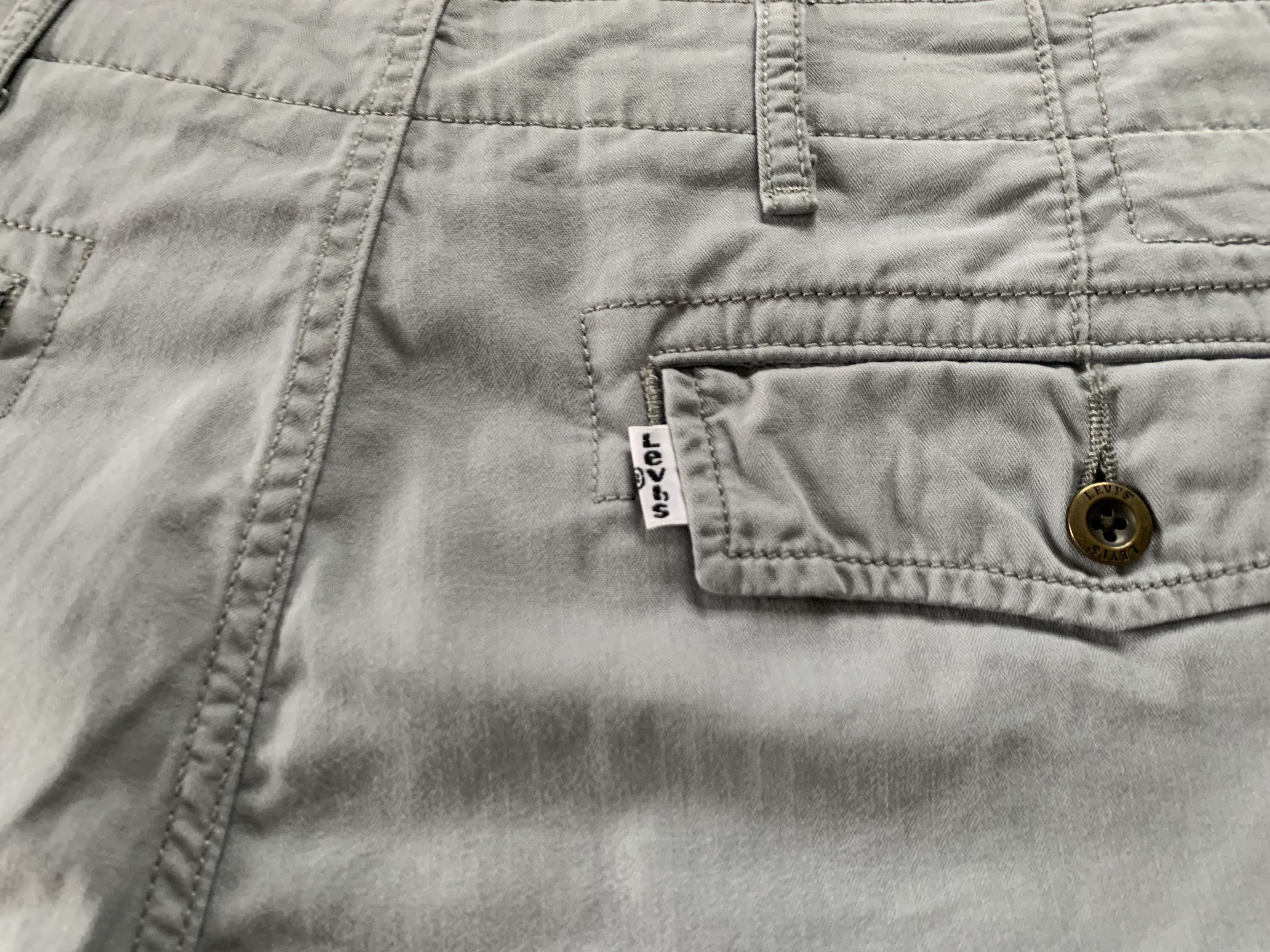 Levi's Levis Light Blue Cargo Shorts Size US 36 / EU 52 - 6 Thumbnail