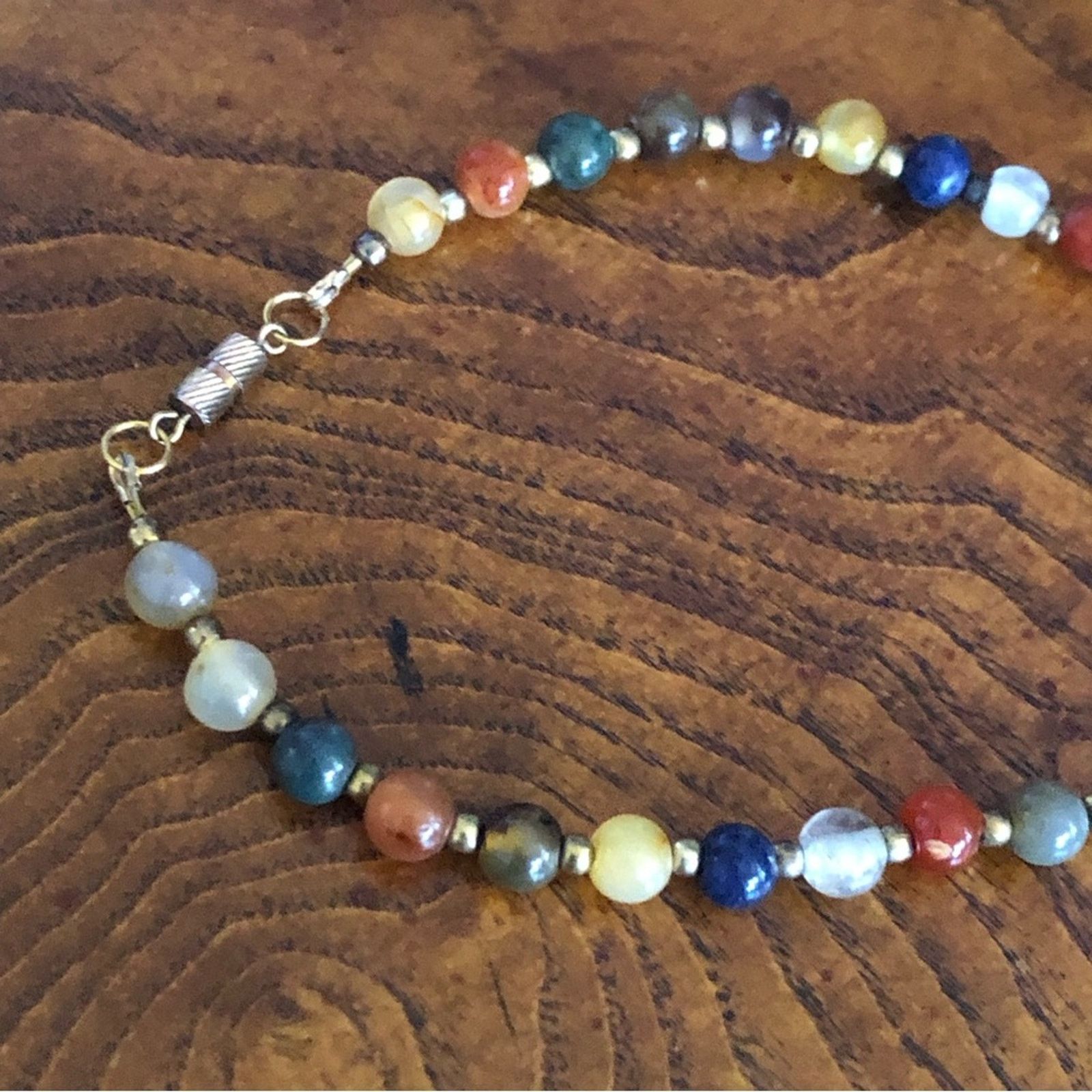 Vintage Vintage hand crafted genuine stone agate necklace Size ONE SIZE - 9 Thumbnail