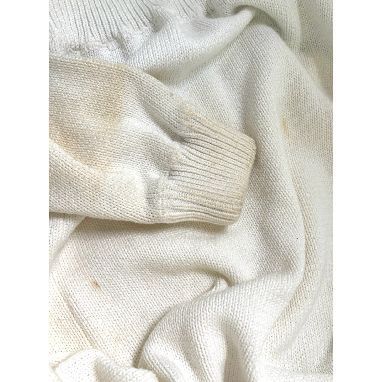 Vintage vintage Gear for Sports heavyweight cotton sweater Mens L white 90s NWT NOS deadstock pullover Size US L / EU 52-54 / 3 - 8 Thumbnail