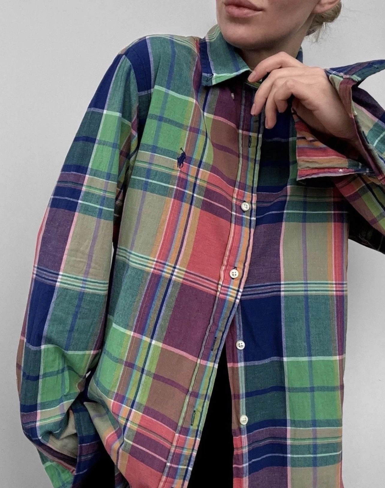 Polo Ralph Lauren Ralph Lauren Madras Check Shirt Men’s Multicolor Plaid Size US S / EU 44-46 / 1 - 1 Thumbnail